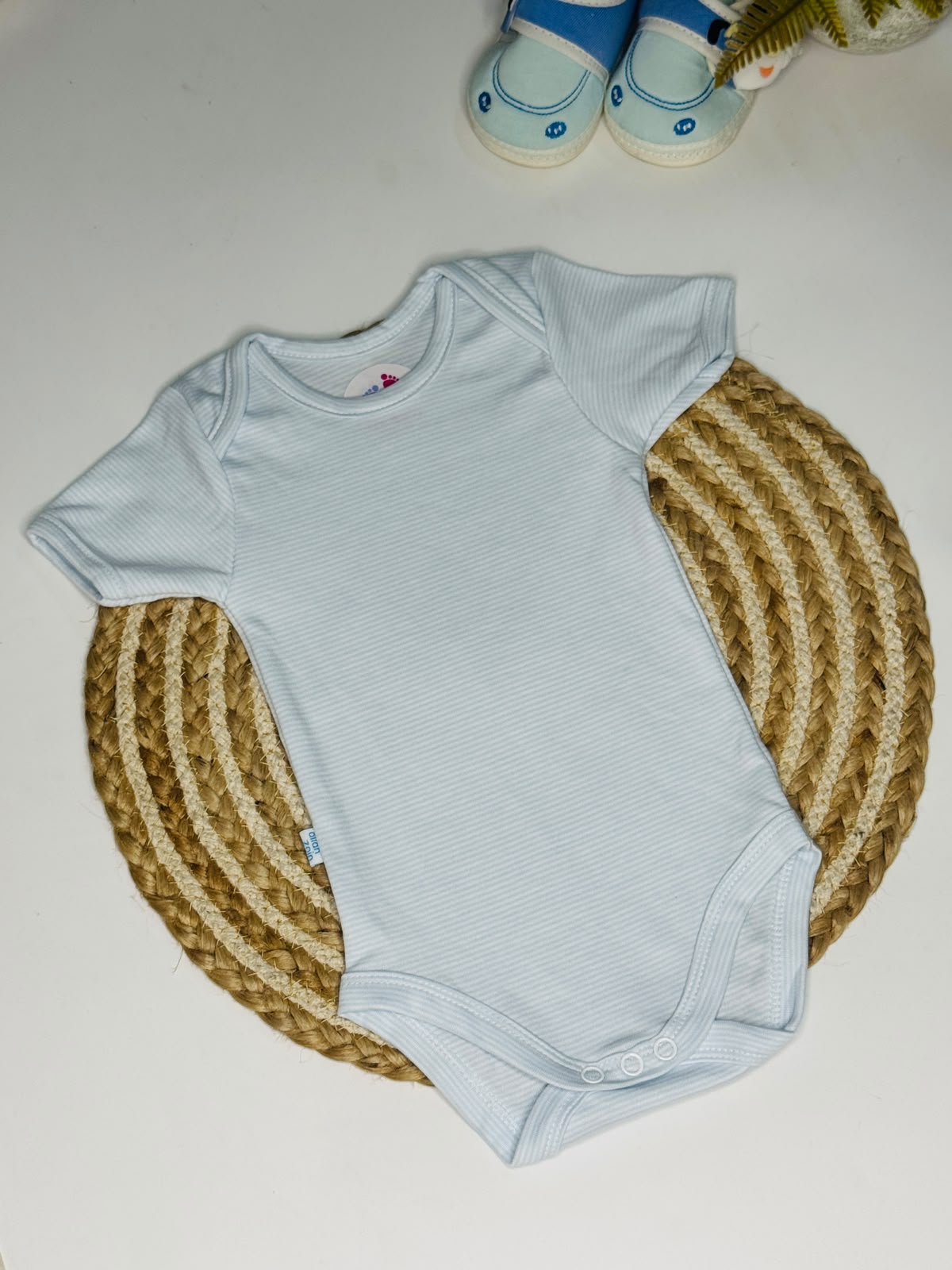 Body  Suit - Light Blue stripes