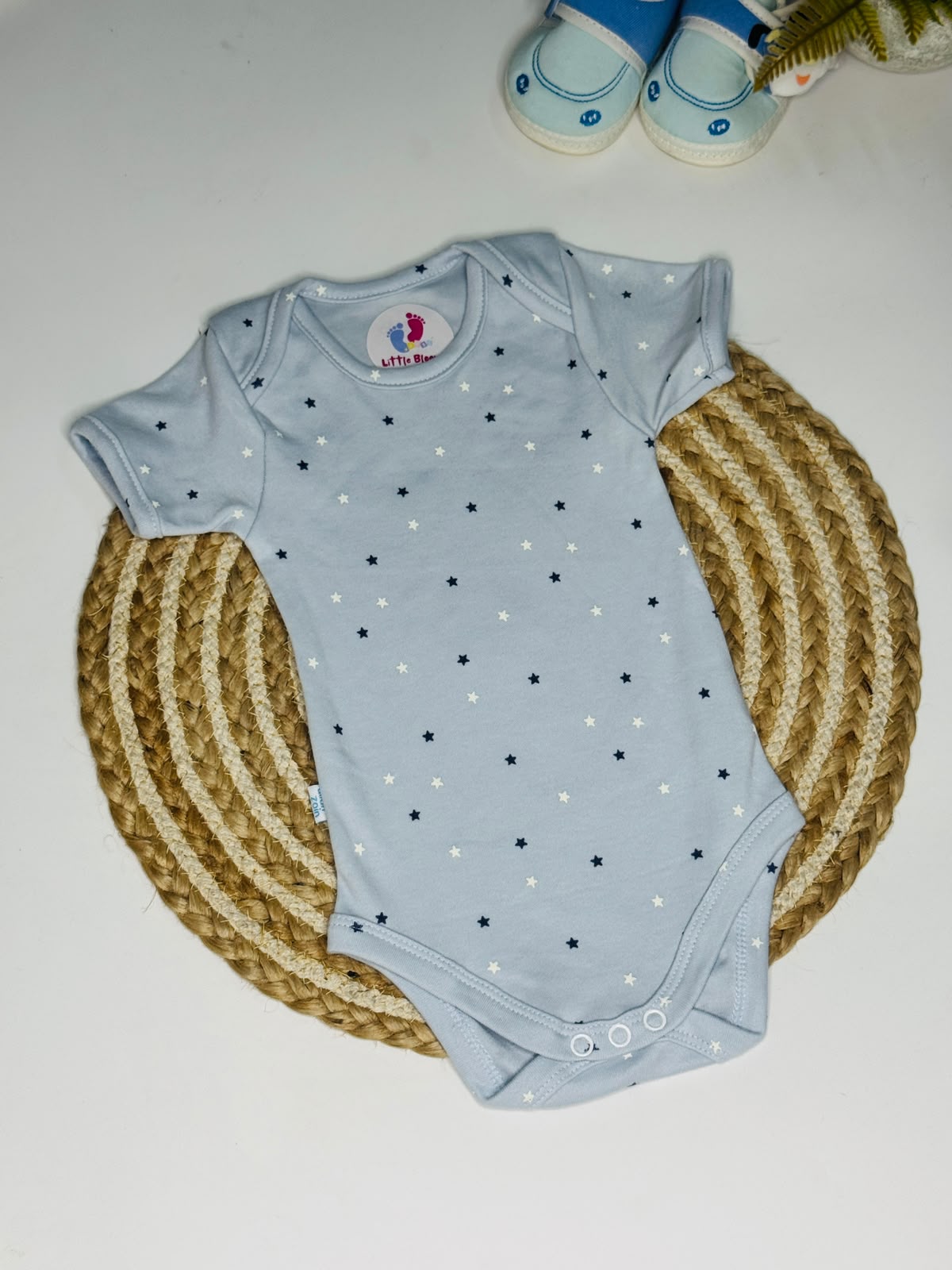 Body  Suit -Black stars