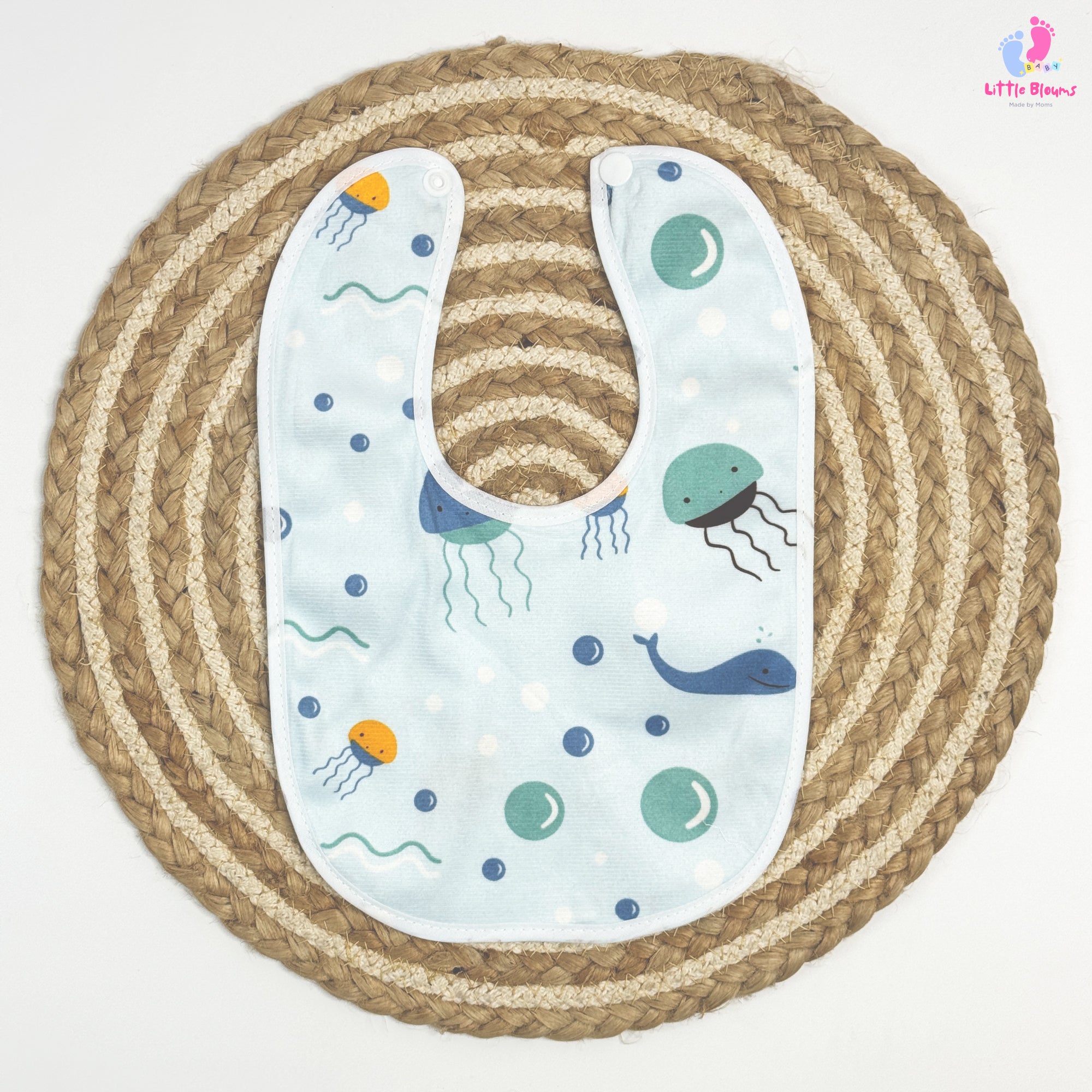 Muslin Bibs - Ocean