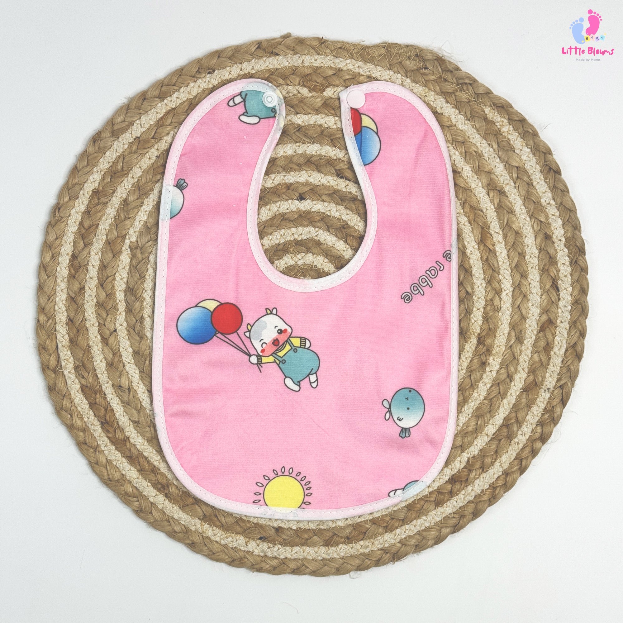 Muslin Bibs - Pink