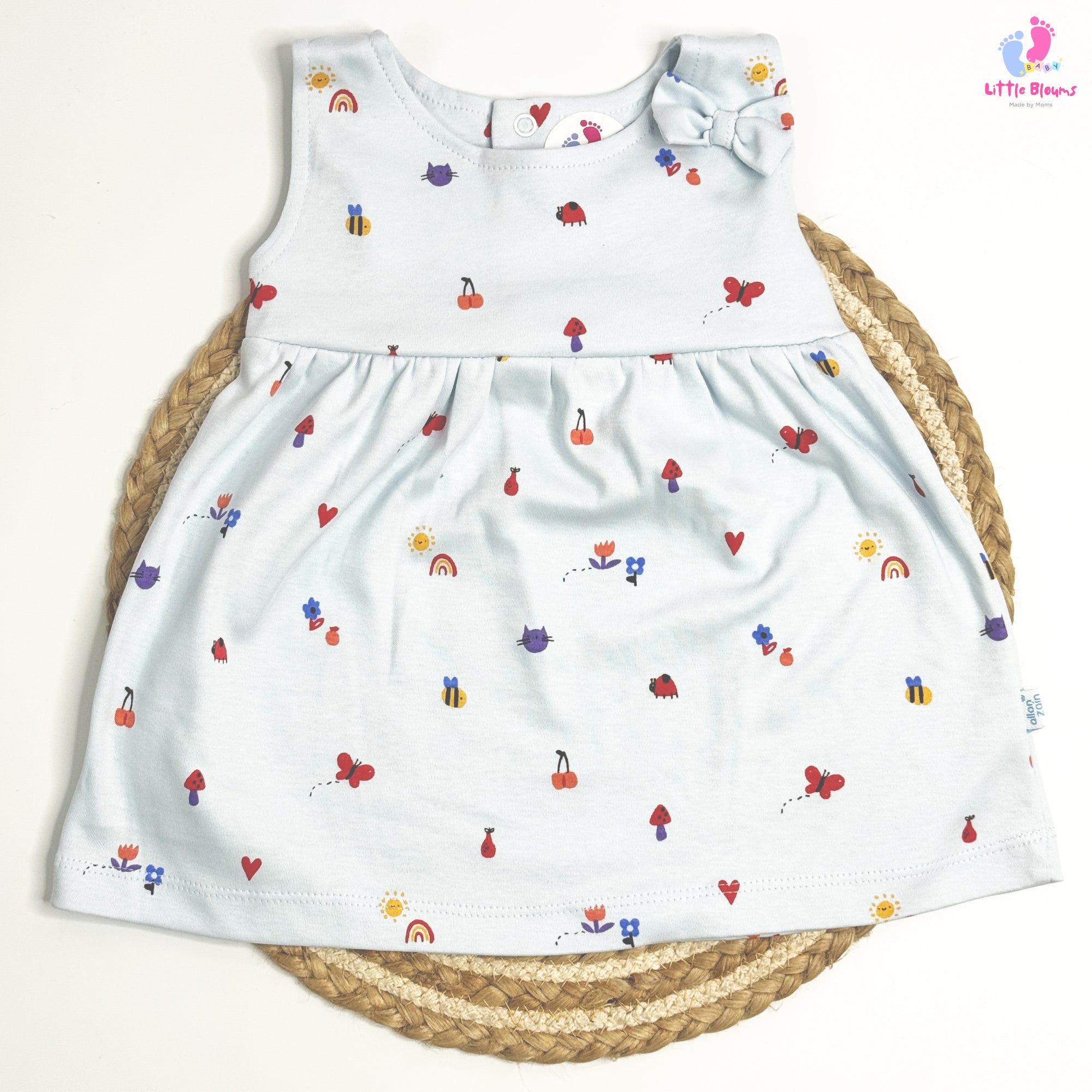 Bow frock - Fruits