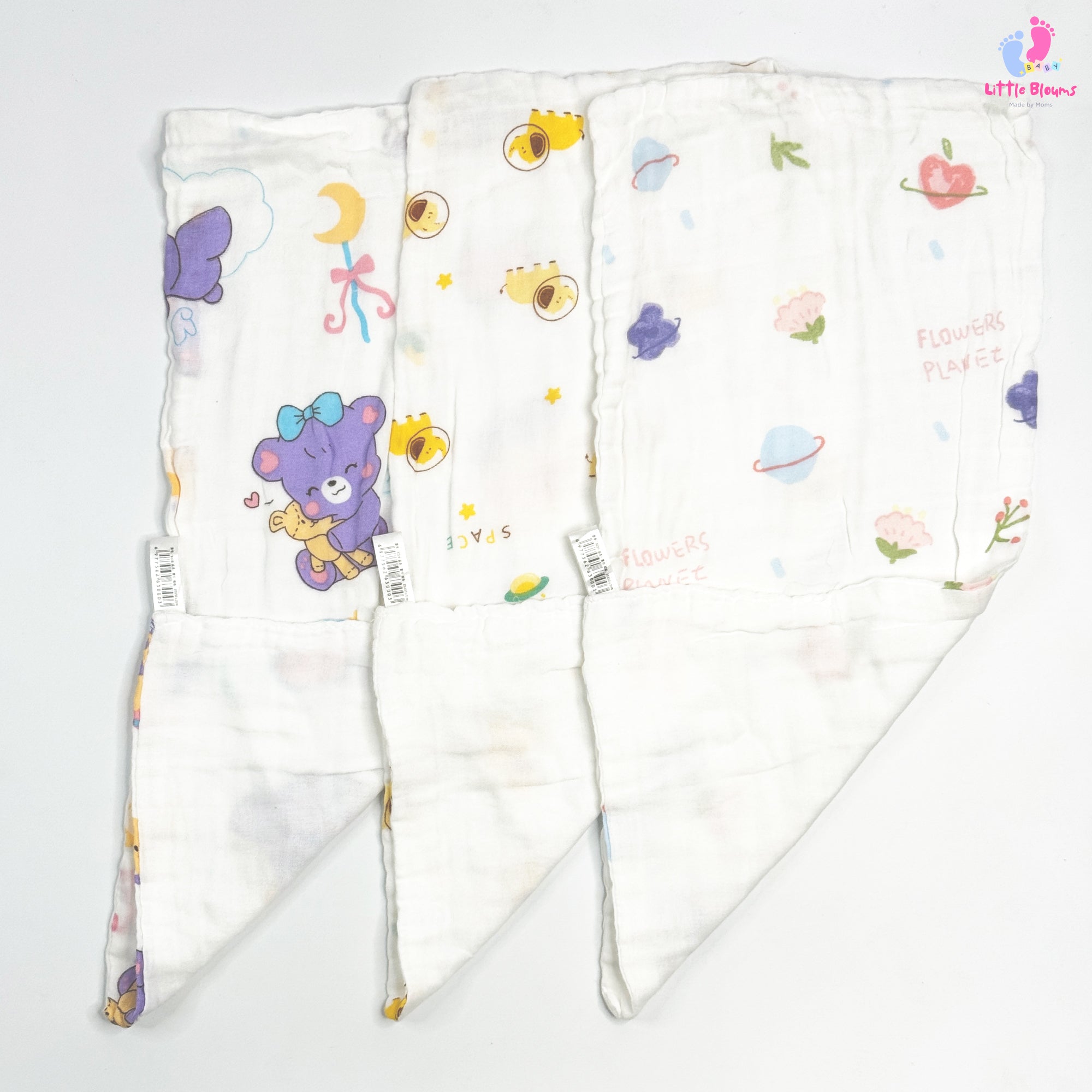 Burp Cloth - 3 Combo Set 1