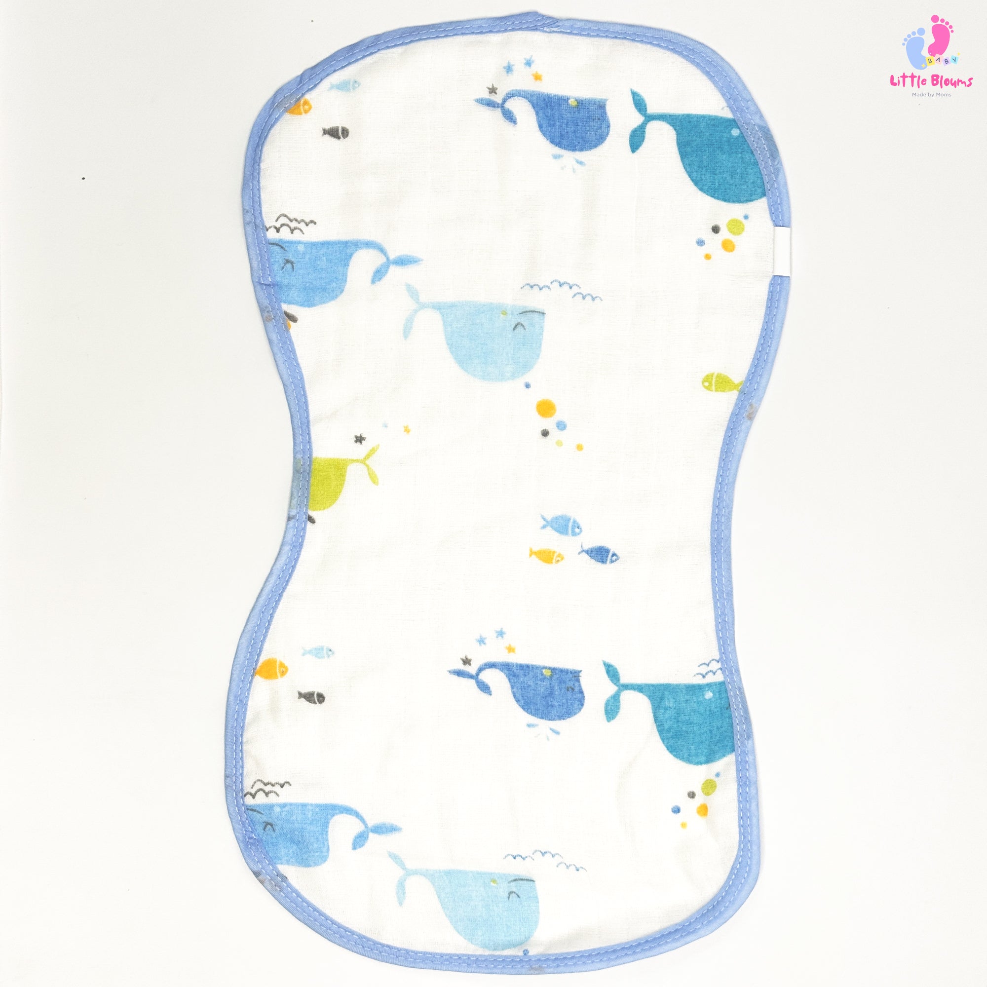 Burp Cloth - Blue