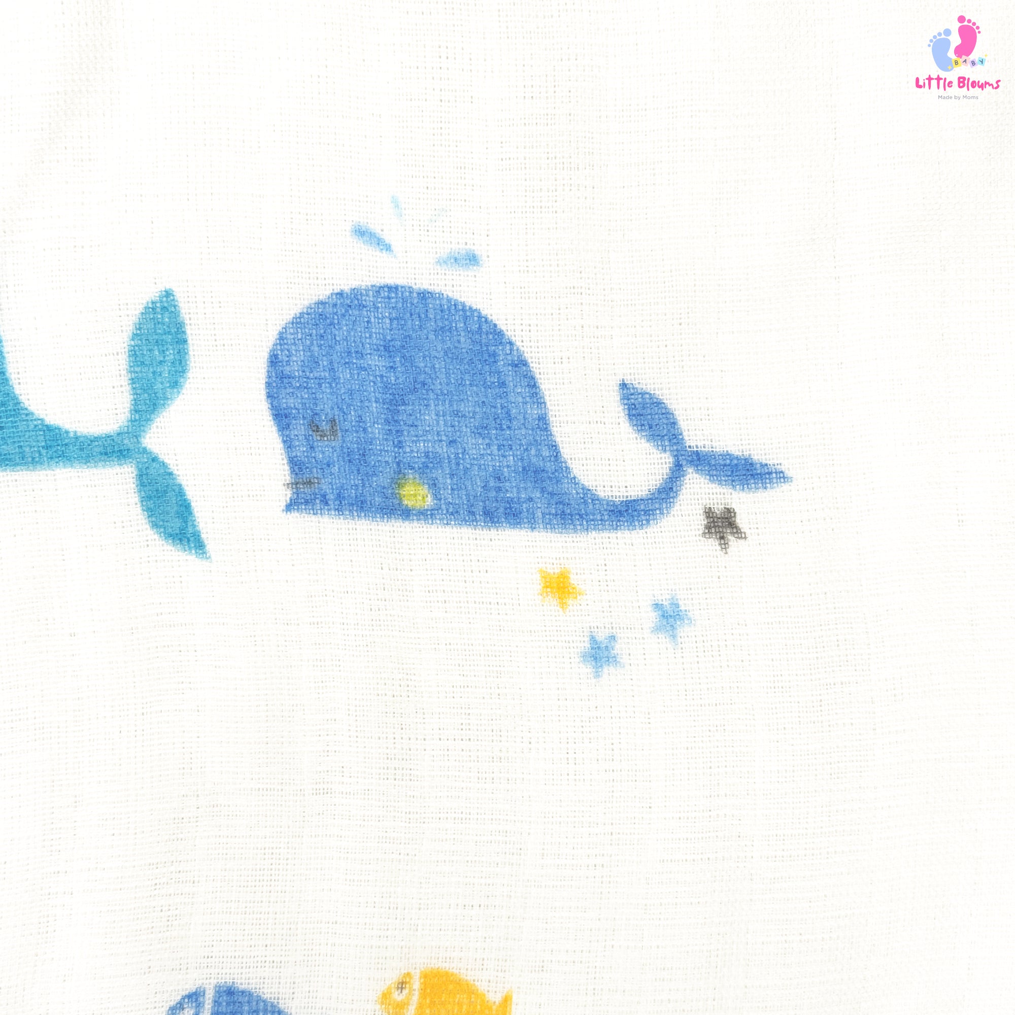 Burp Cloth - Blue