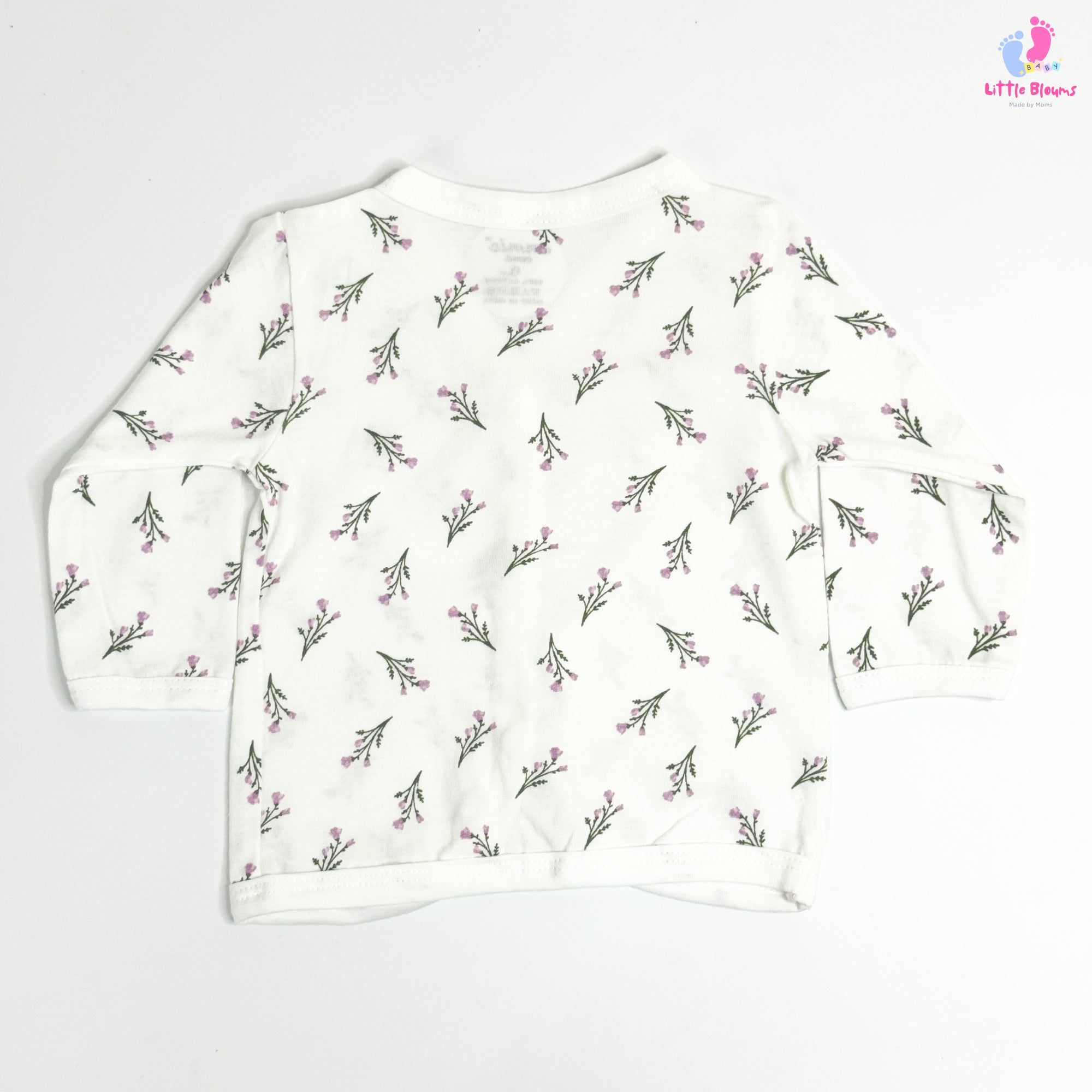 Full Sleeve Jabla - Lavender Flowers