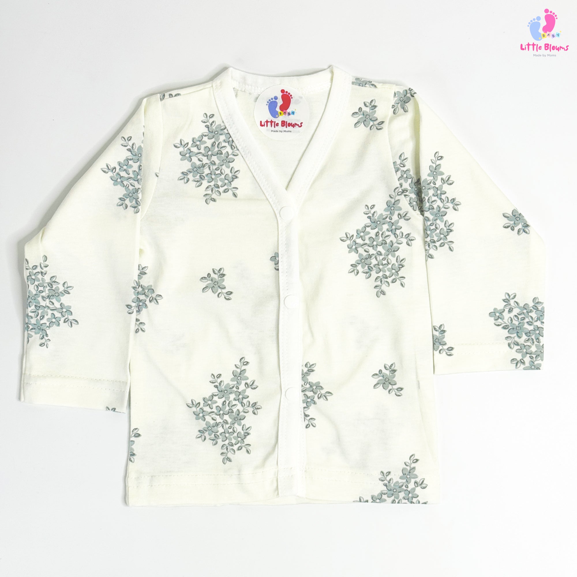 Fullsleeve Set - Blue Flowers
