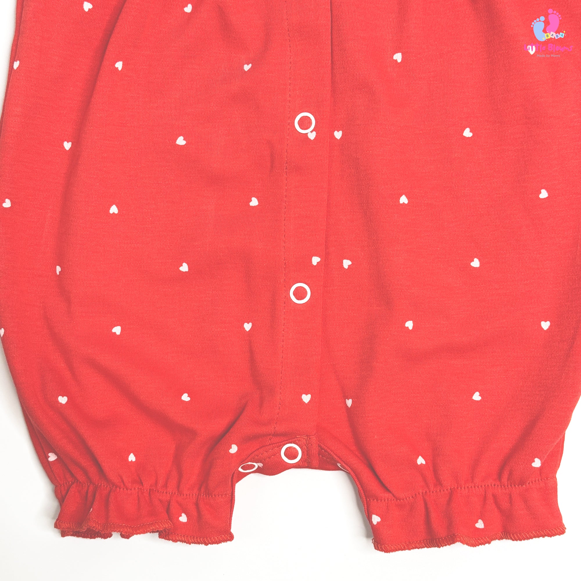 Girls Romper - Red