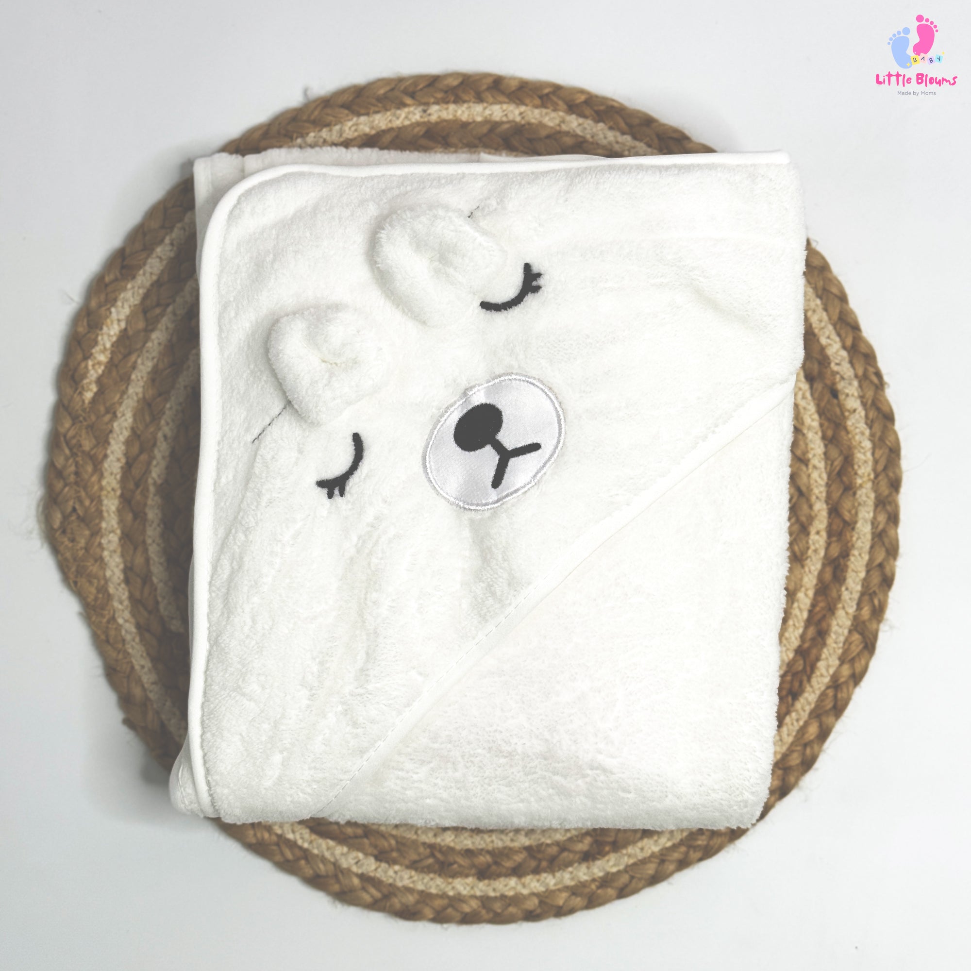 Hooded Blanket - White