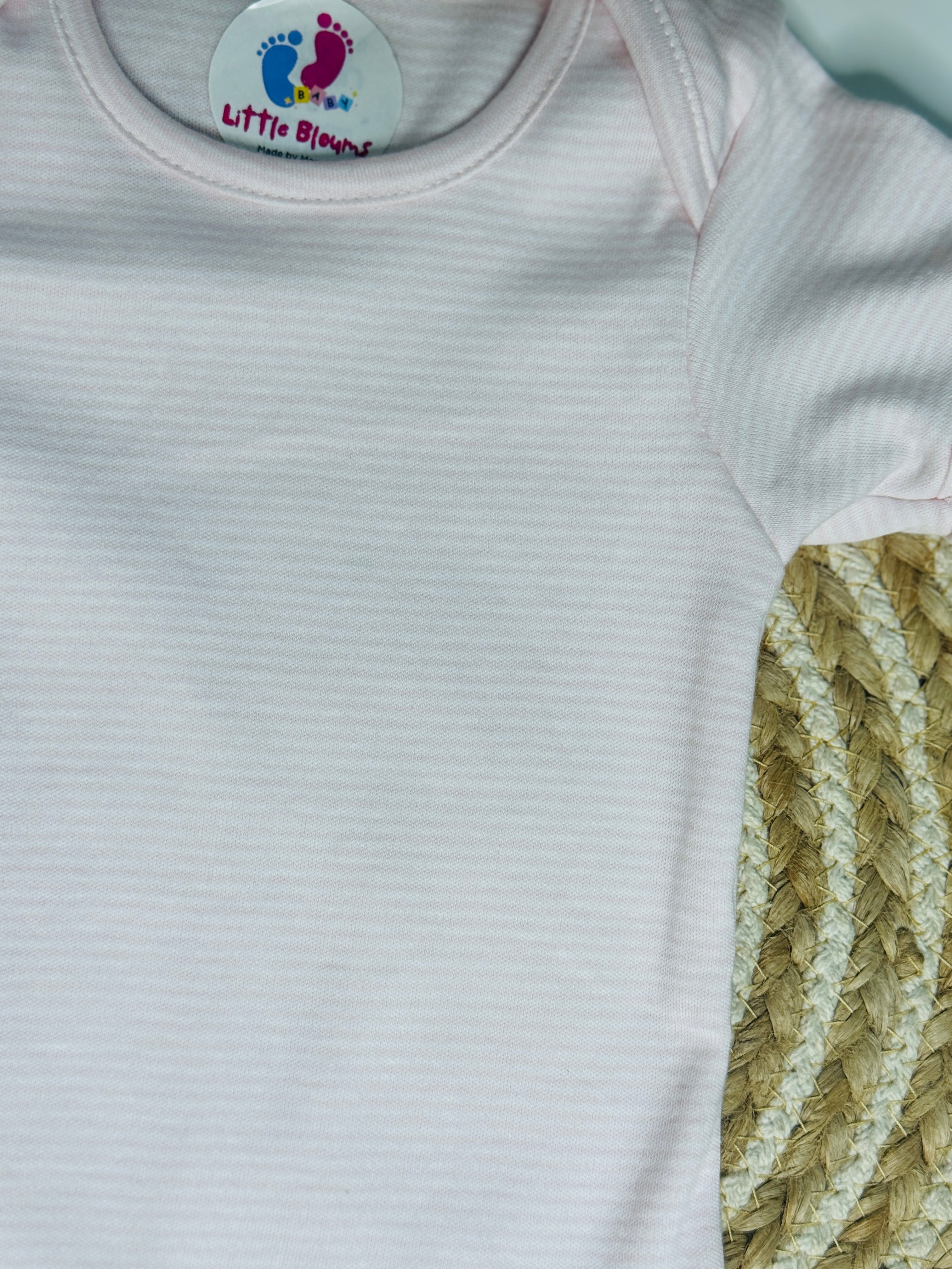 Body  Suit - pink stripes