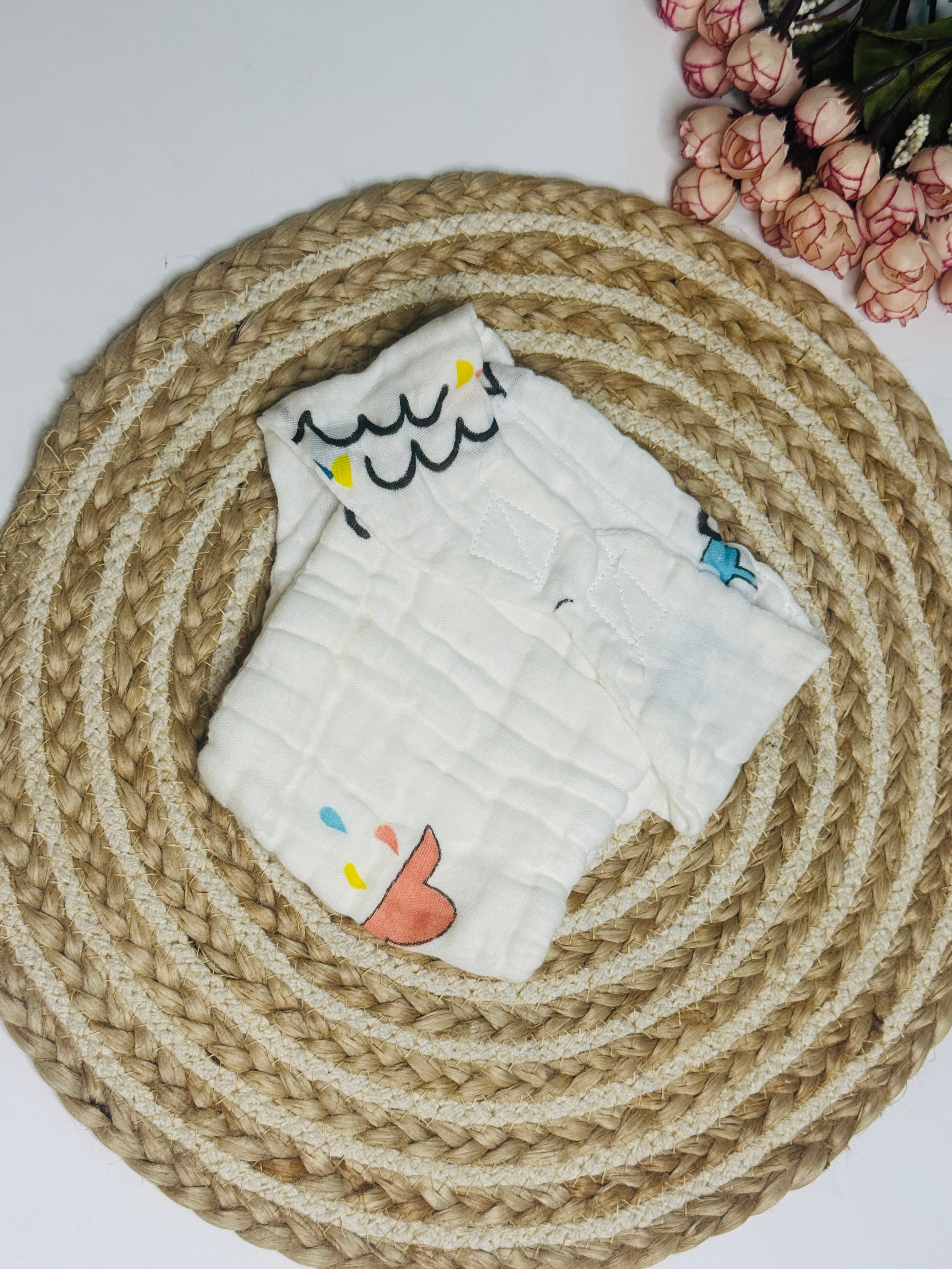 Velcro Nappy- cute print