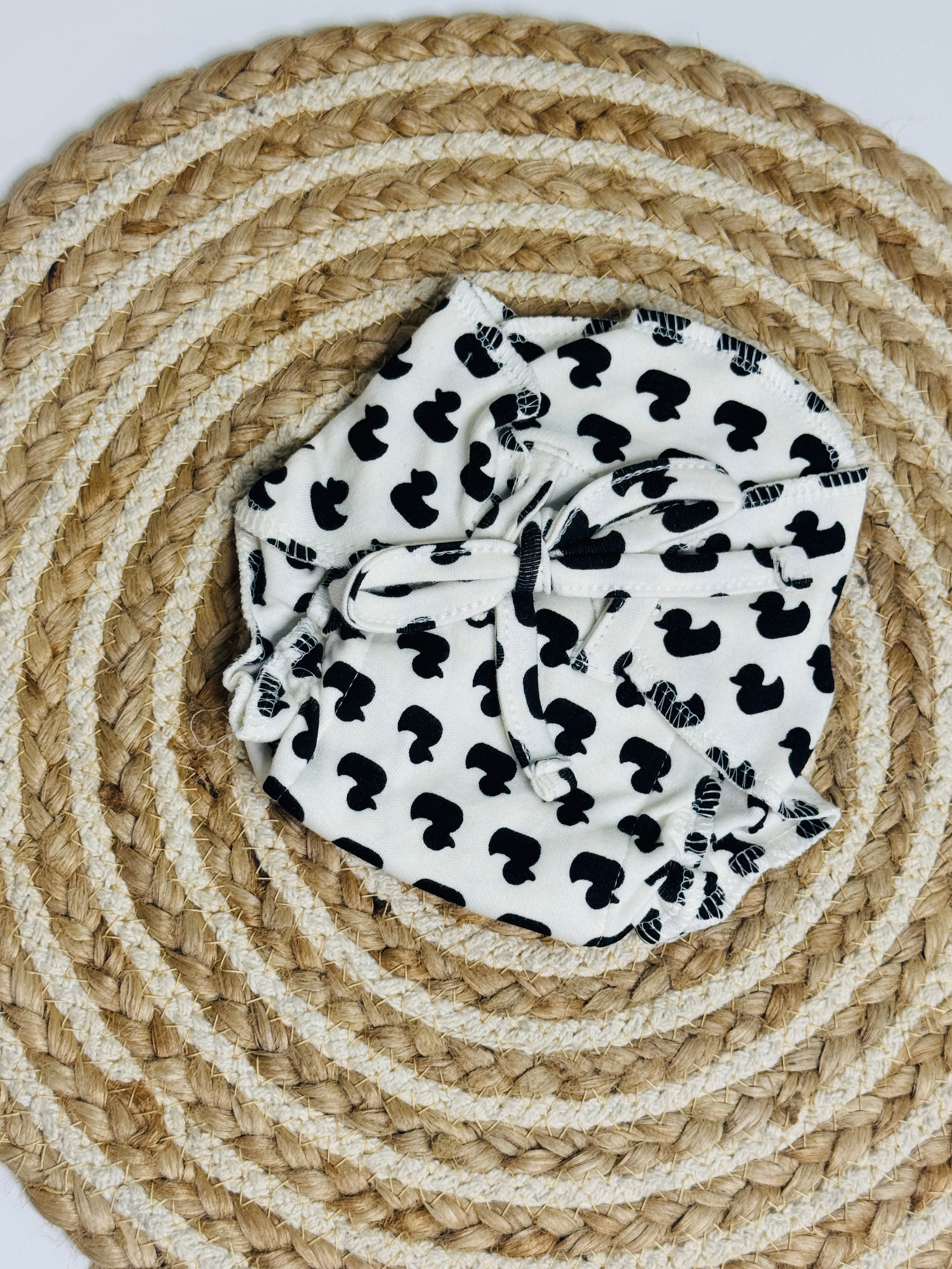 Padded Nappy - black duck