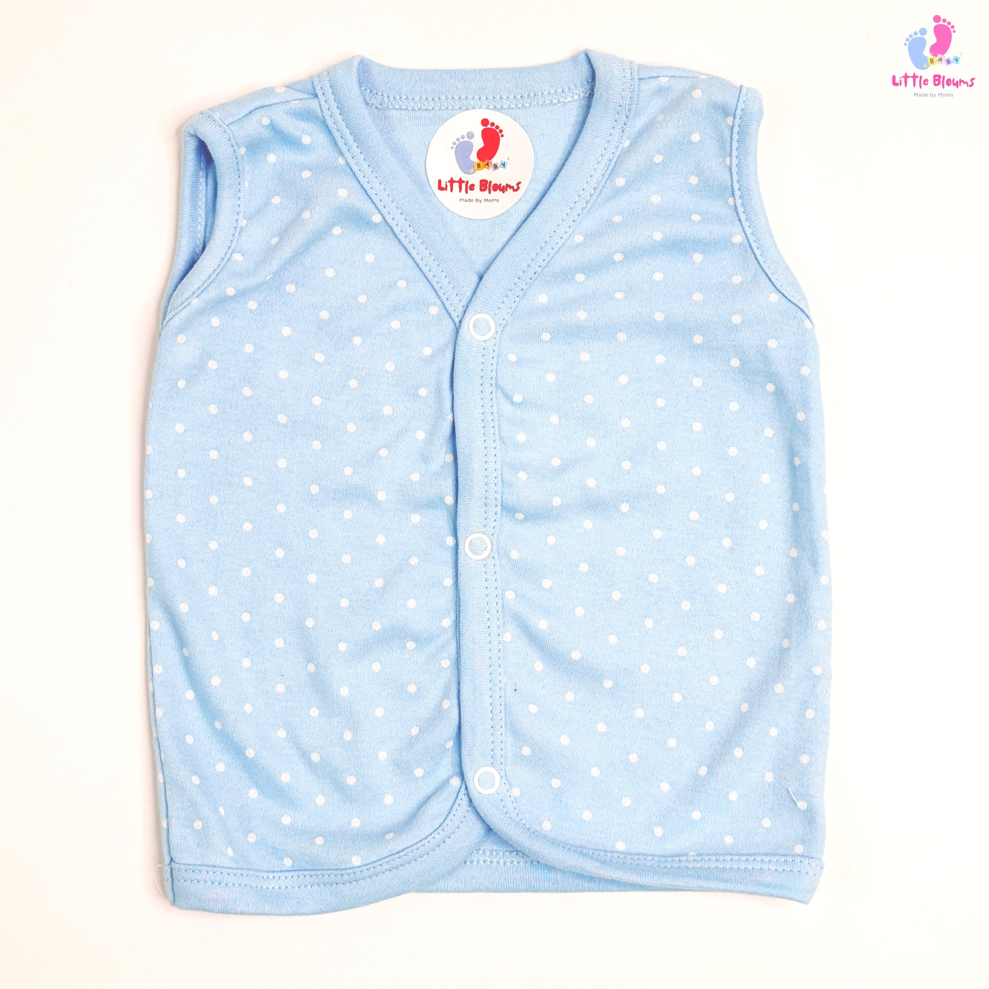 Jabla Nappy set - Blue with White Dot