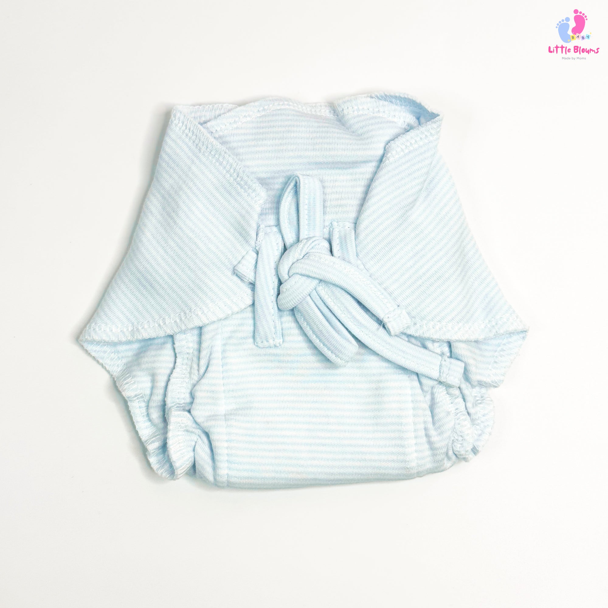 Jabla Nappy set - Blue with Checked