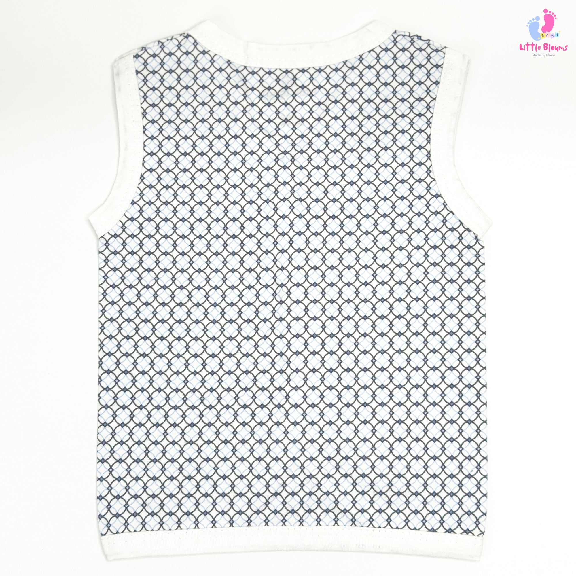 Button Jabla - Blue Check