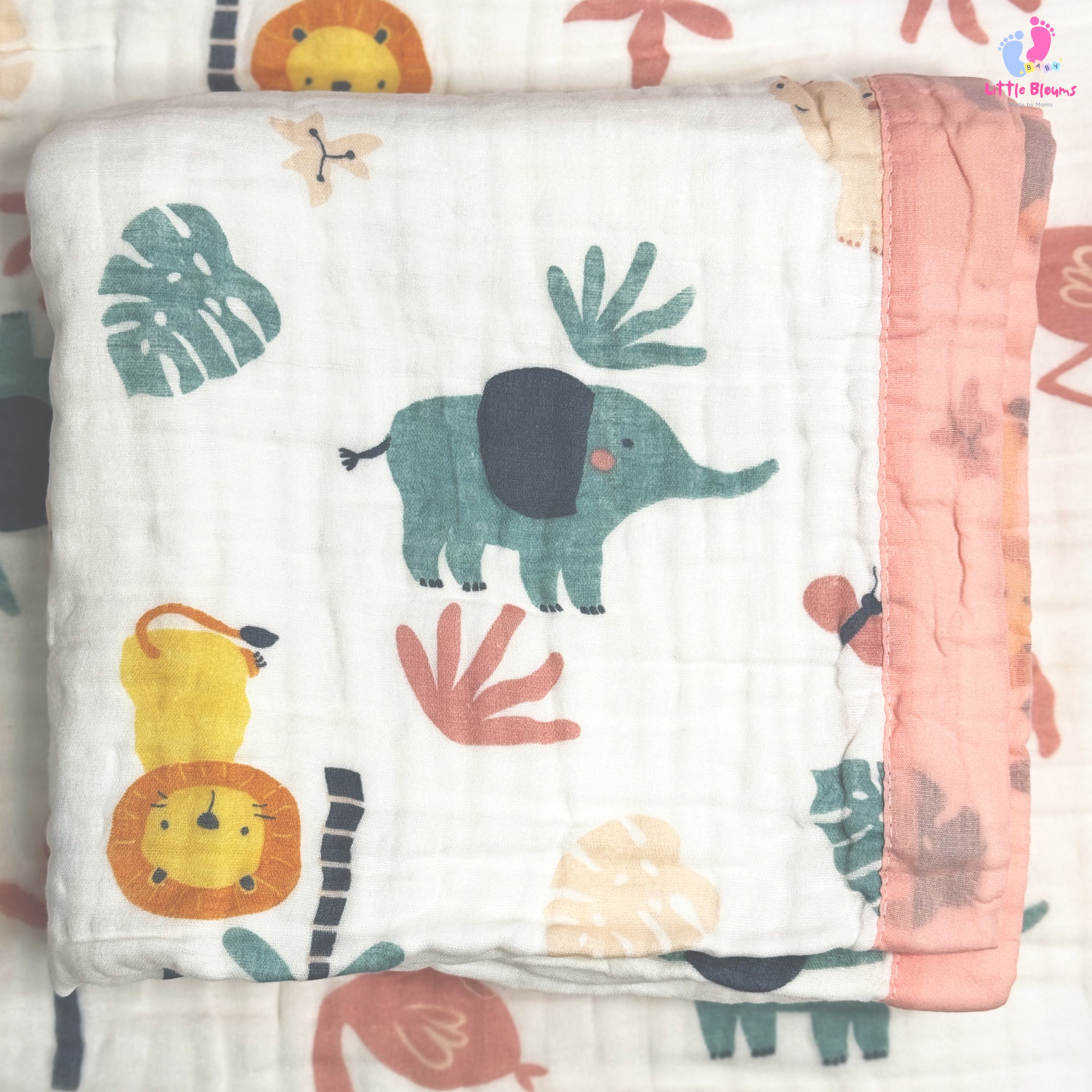 Muslin Blanket - Elephant