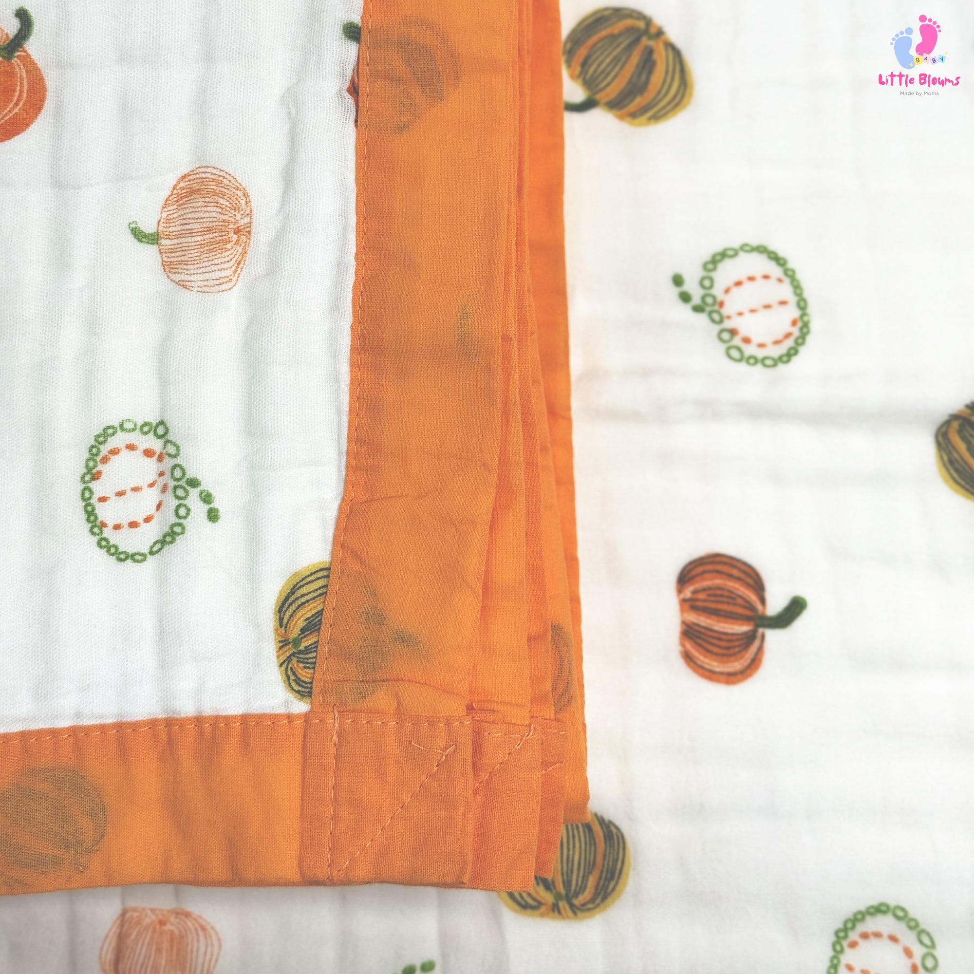 Muslin Blanket - Pumpkin