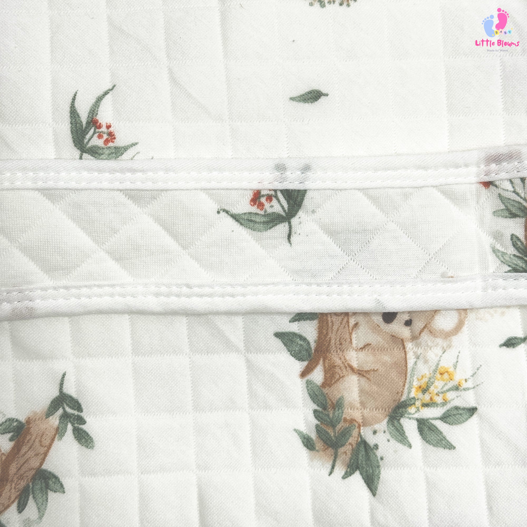 Muslin Hooded Wrapper - Panda