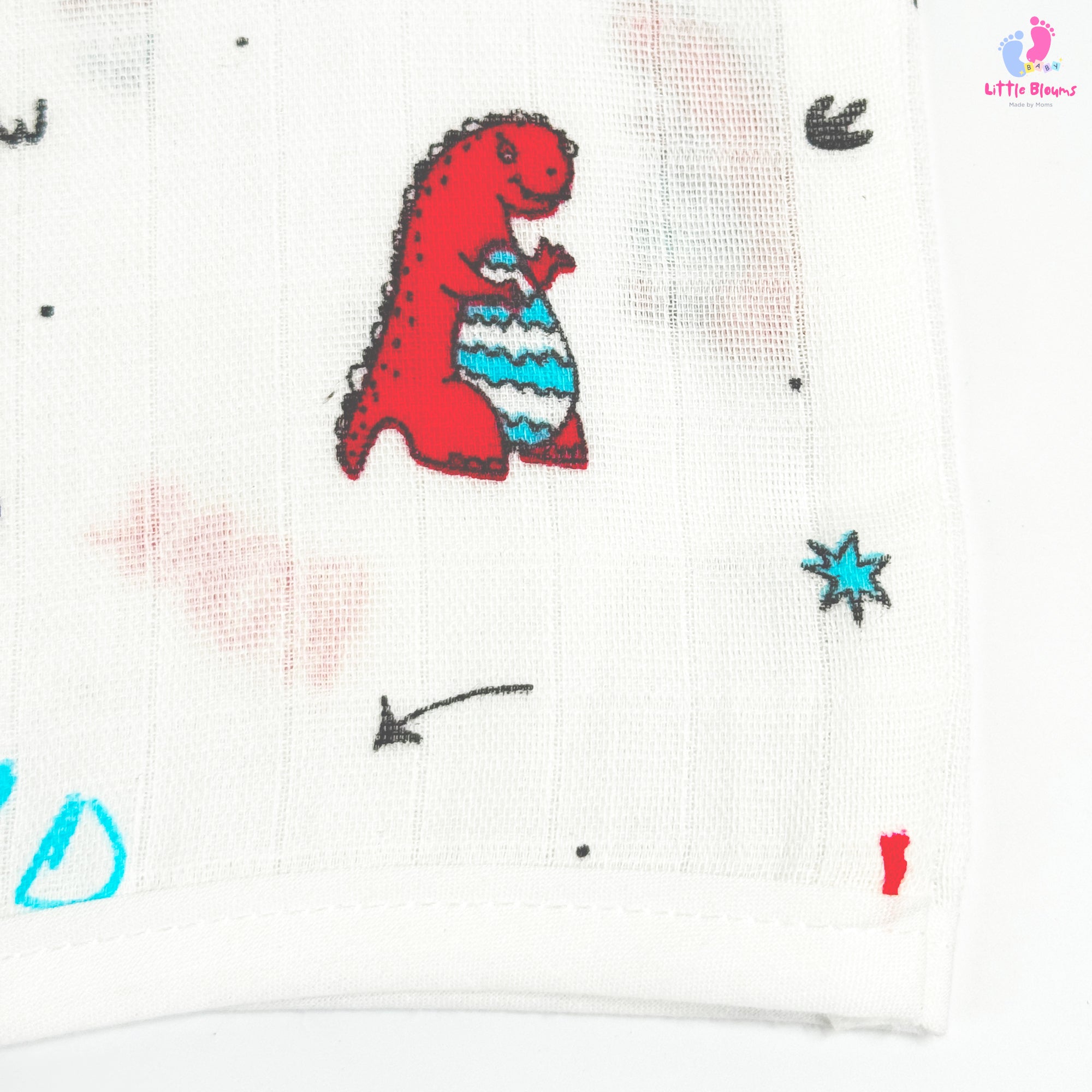 Muslin Knot Jabla - Dino
