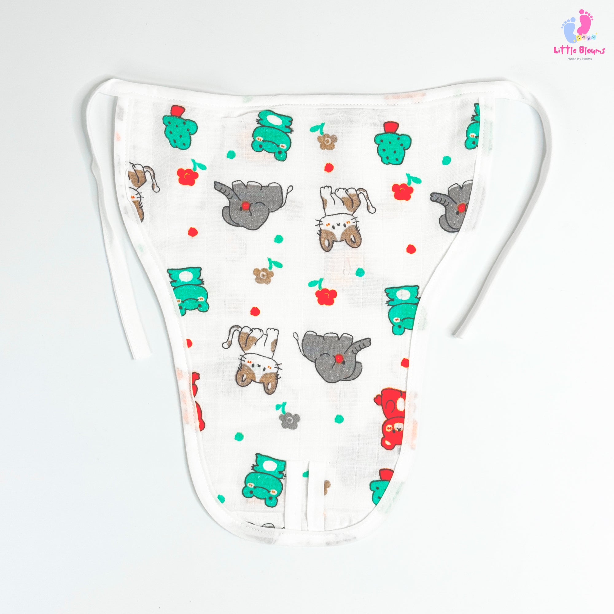 Muslin Nappy - Frog