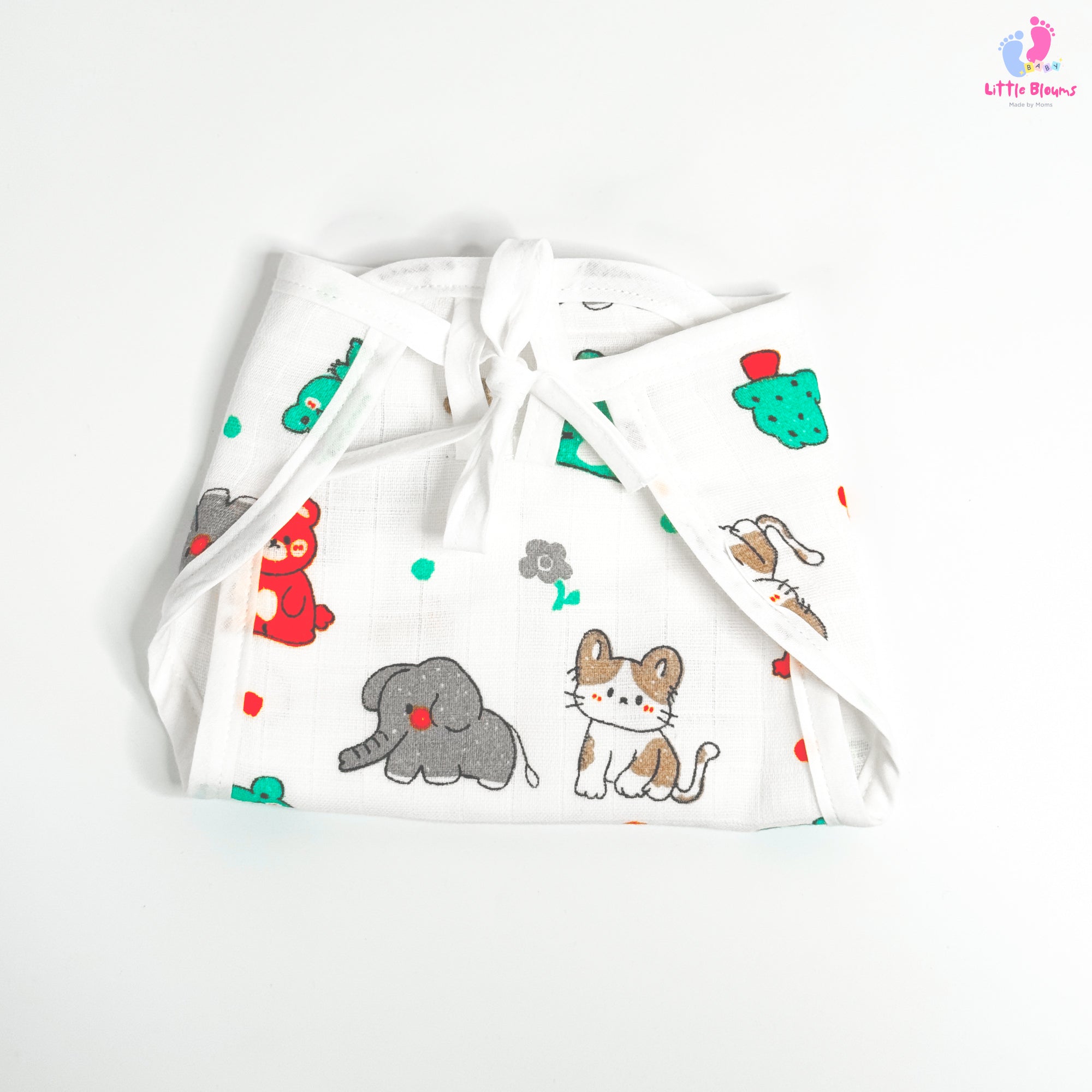 Muslin Nappy - Frog