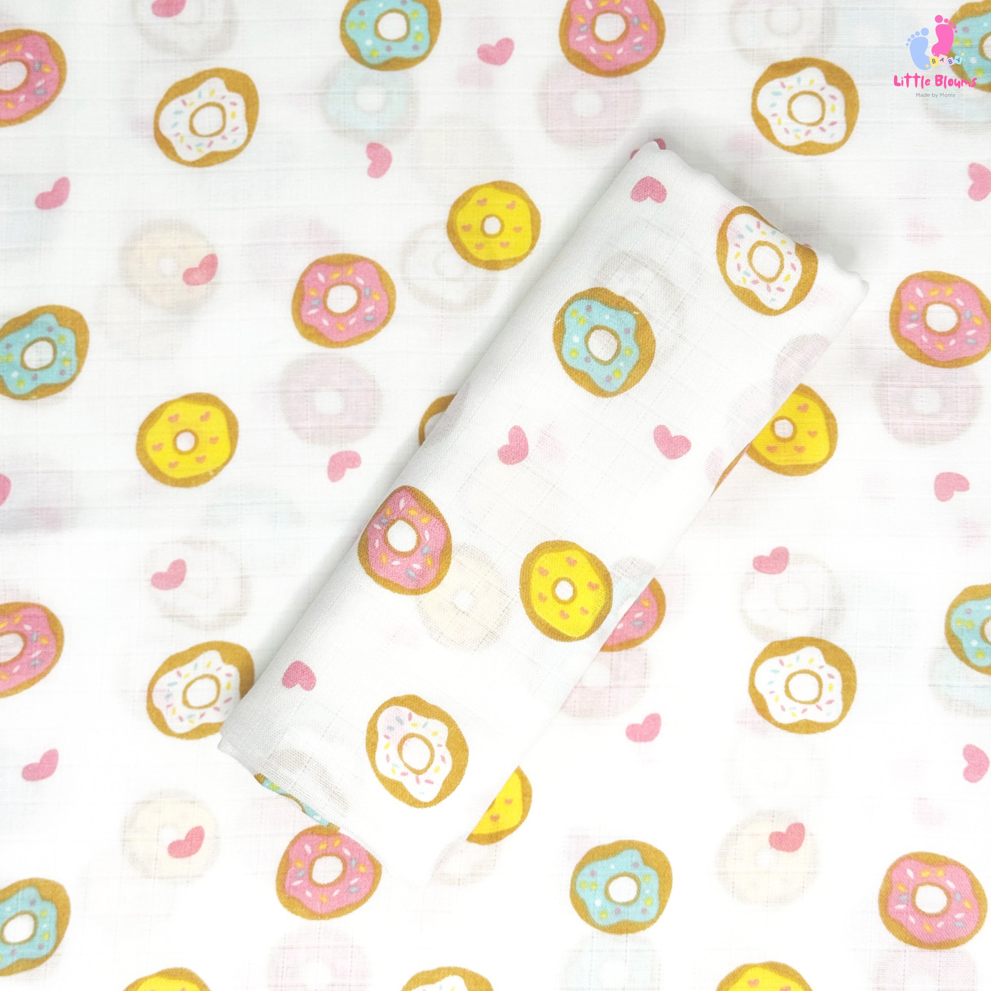 Muslin Swaddle - Donut