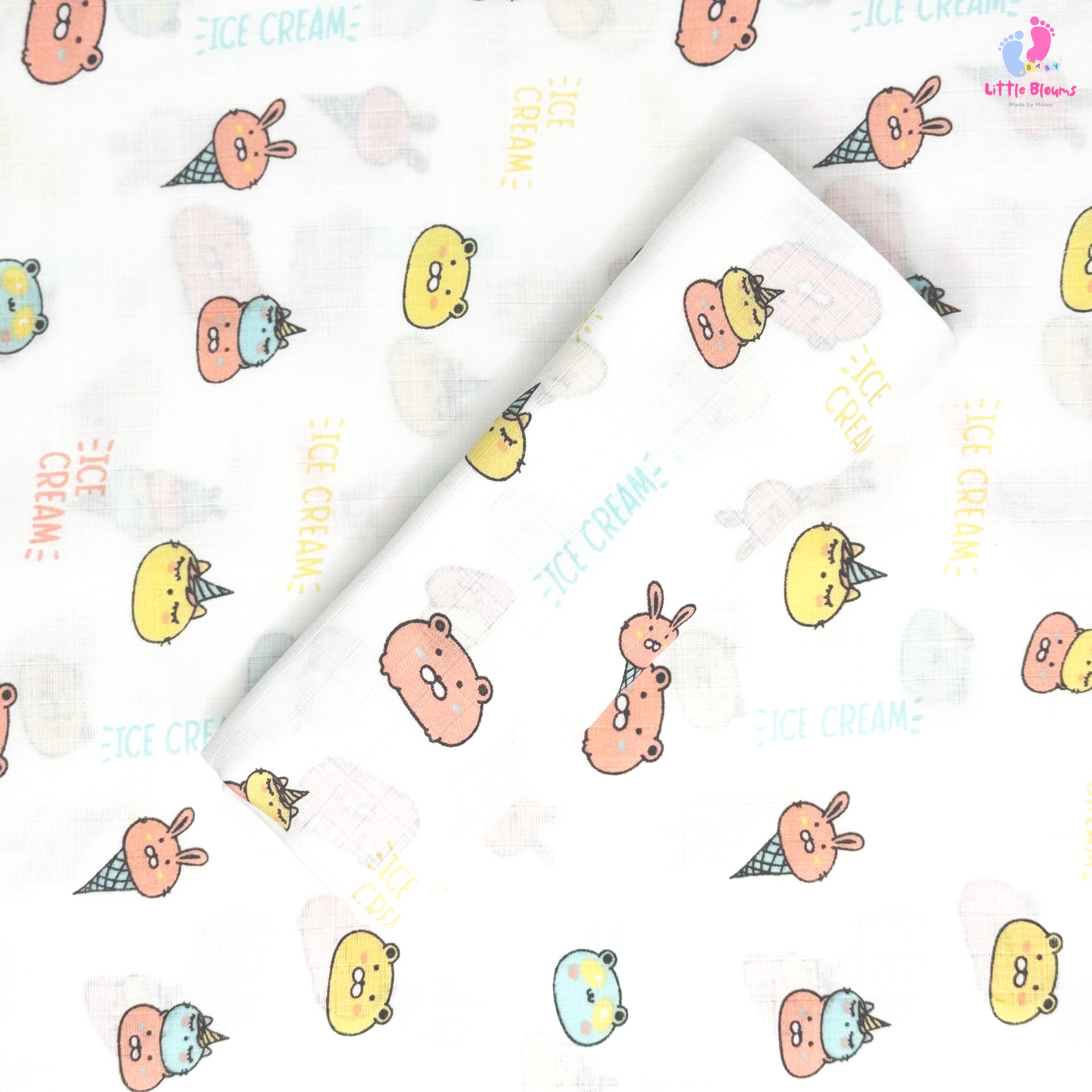 Muslin Swaddle - Icecream