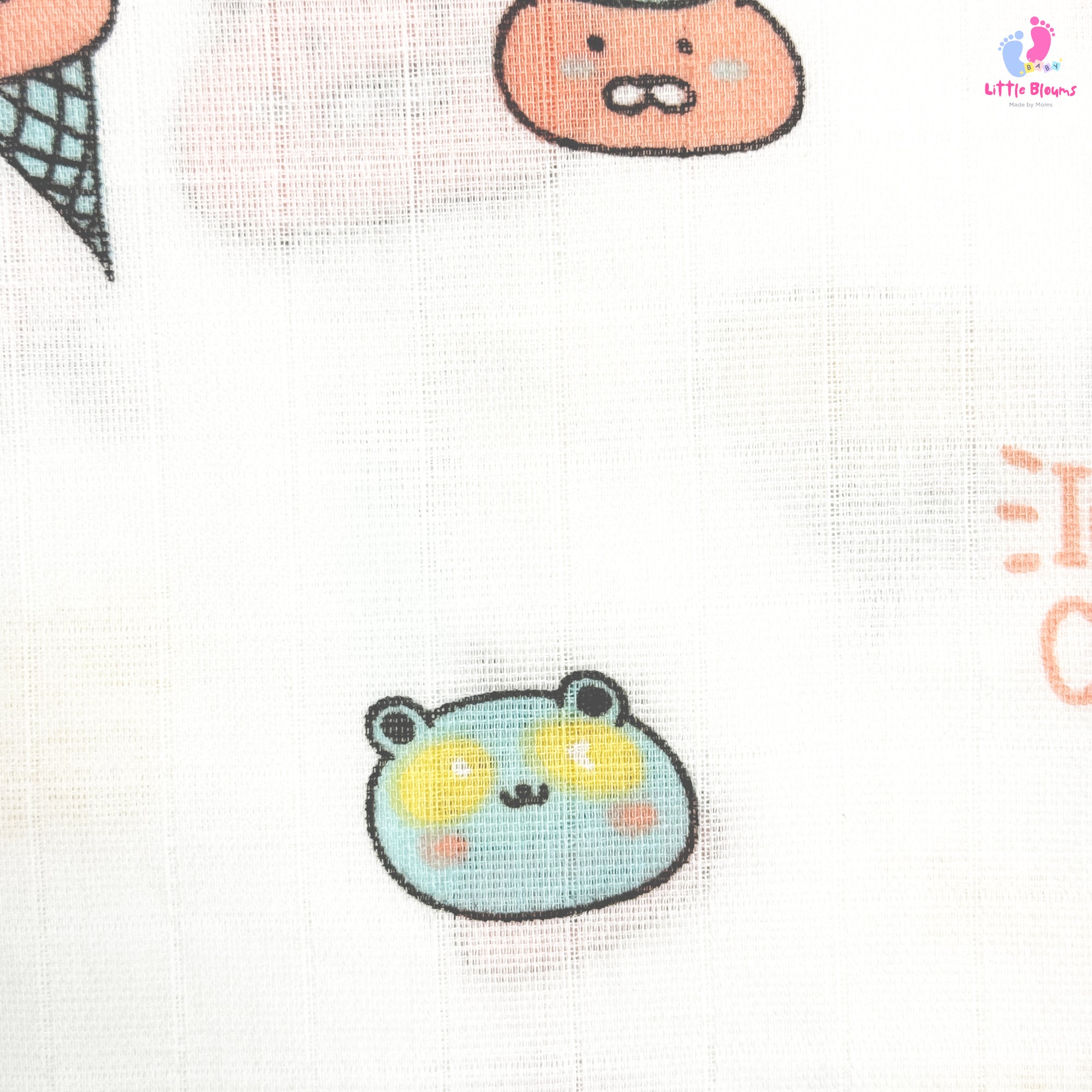 Muslin Swaddle - Icecream