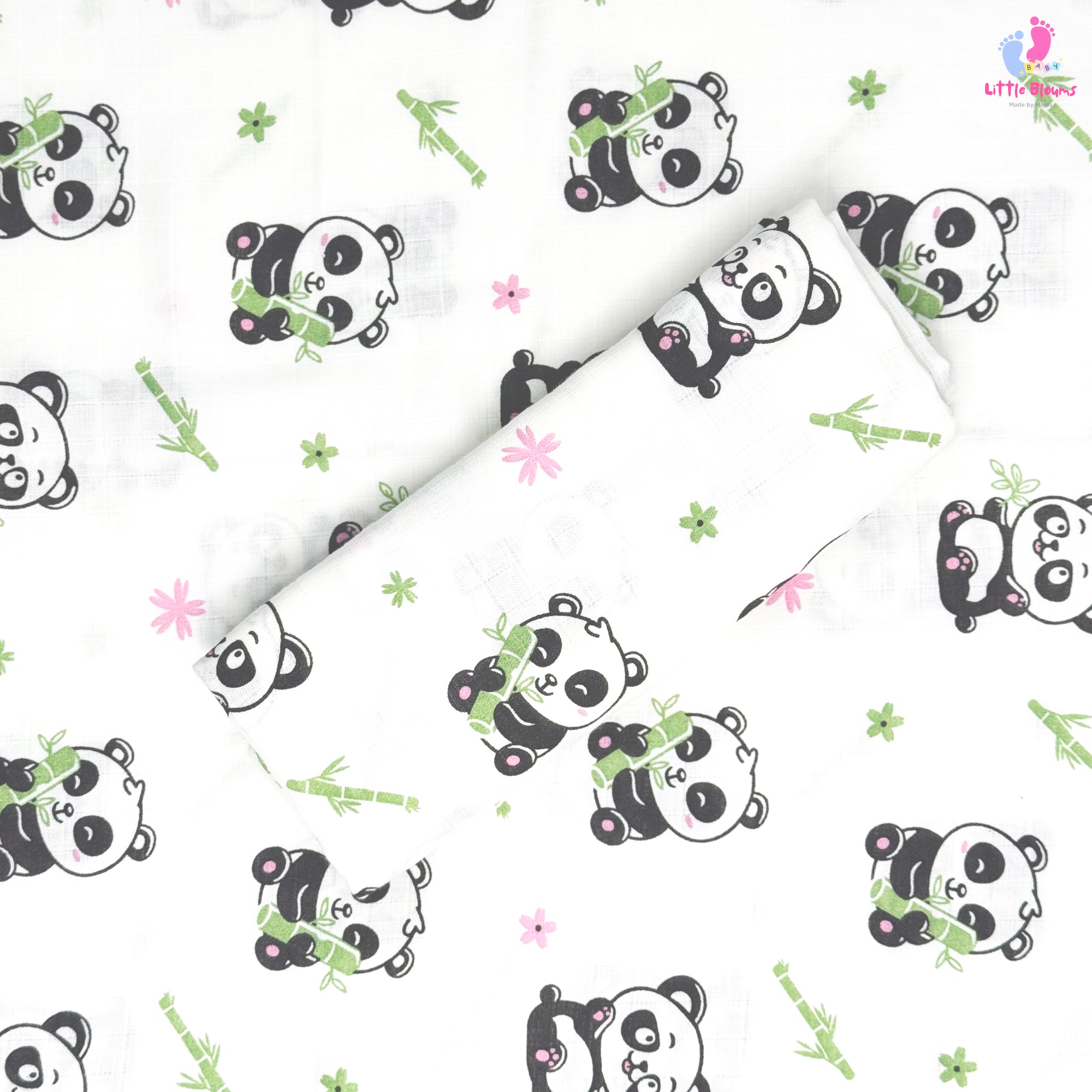 Muslin Swaddle - Panda