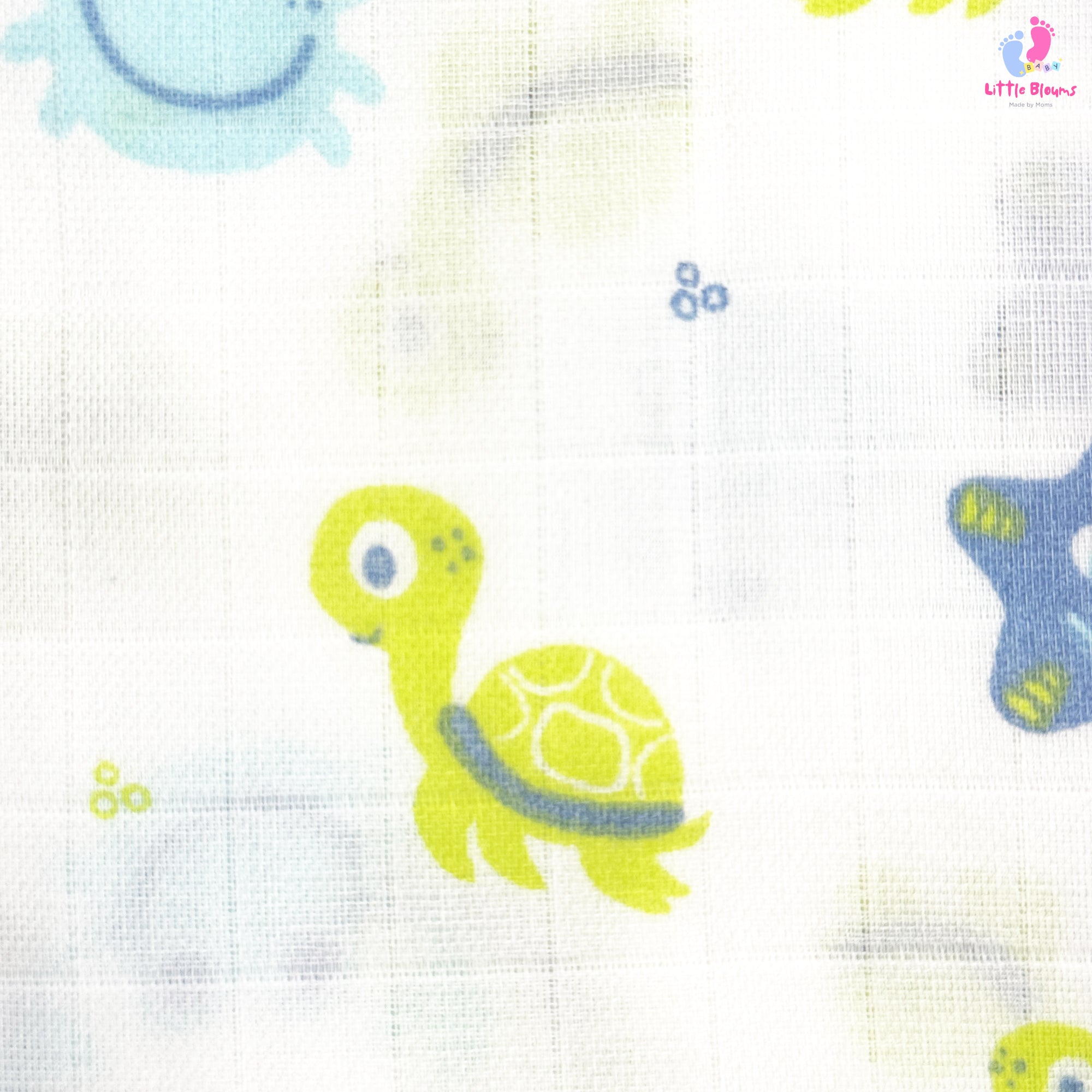 Muslin Swaddle - Tortoise