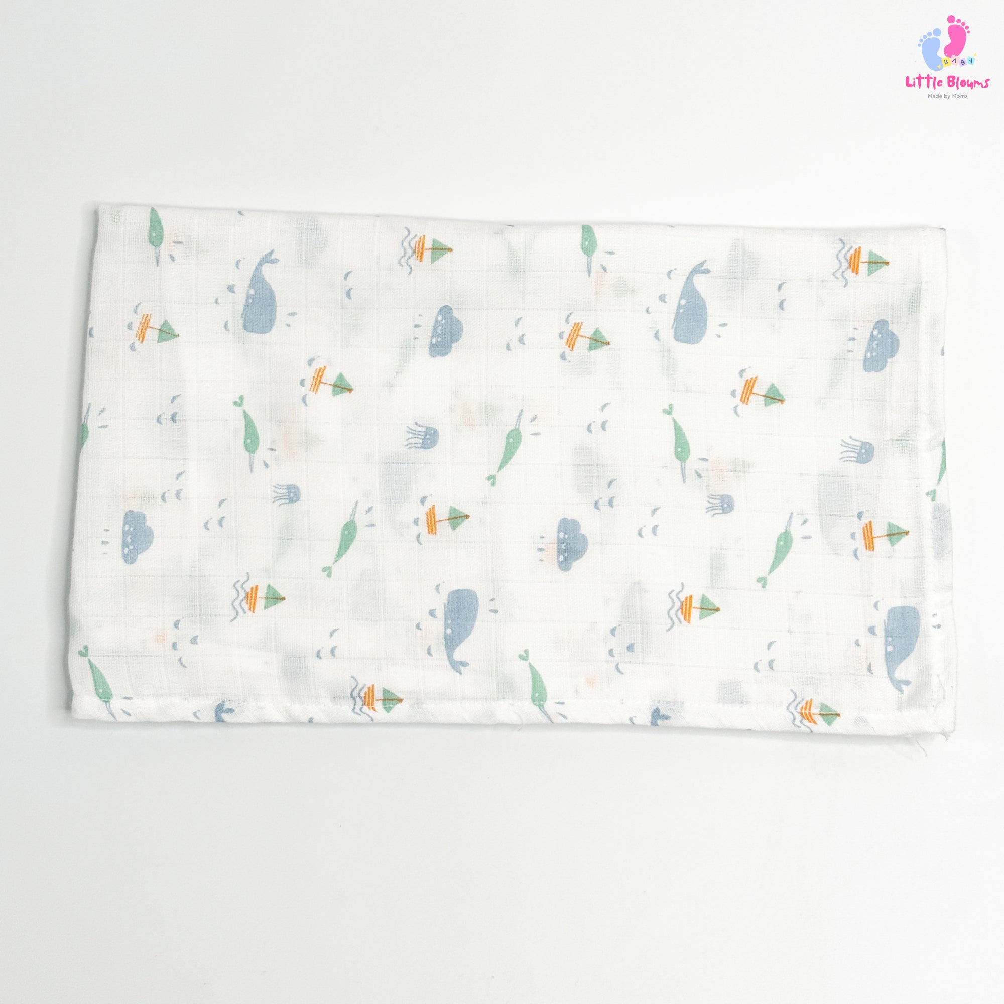 Muslin Bath Towel - Sea Shore