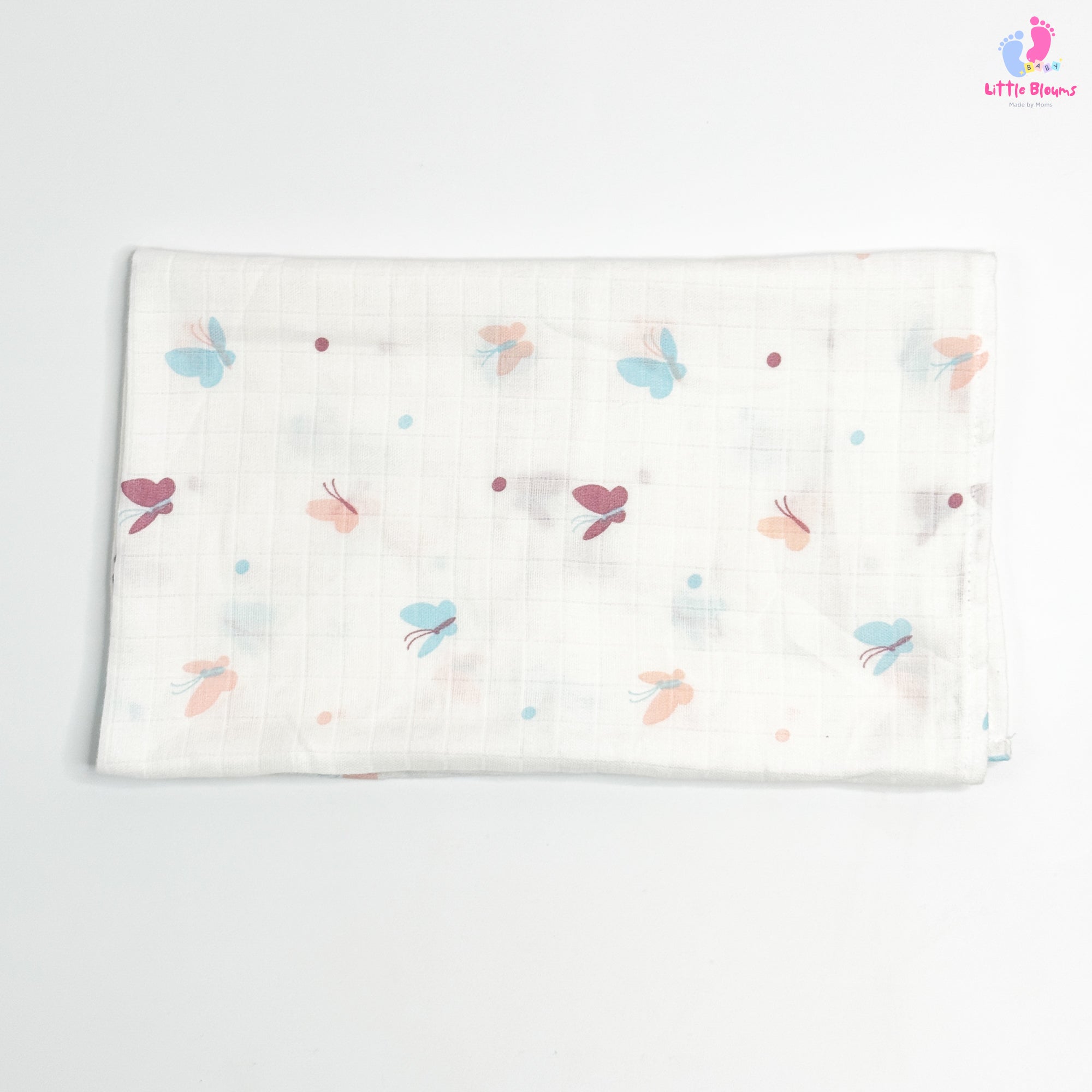 Muslin Bath Towel - Butterfly