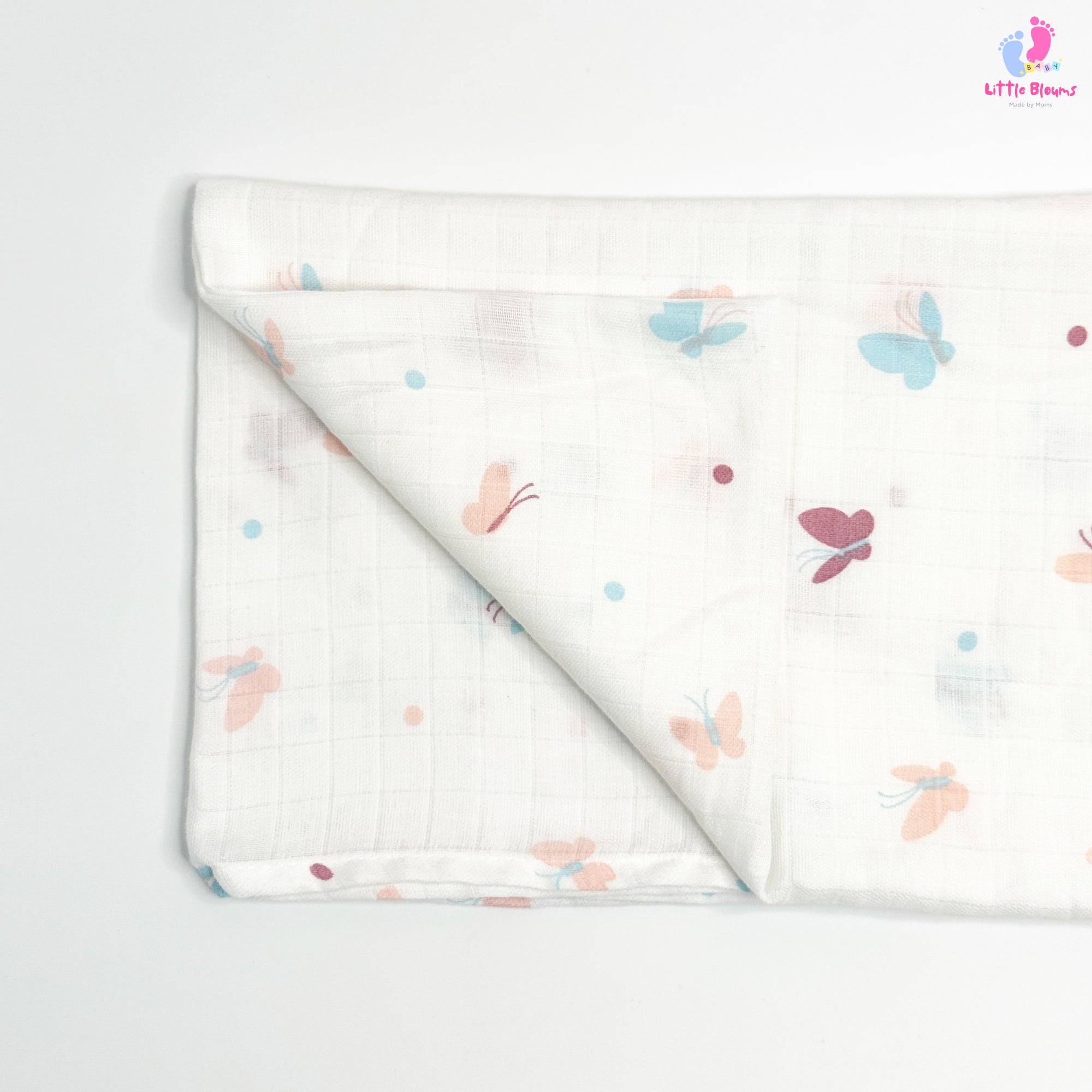 Muslin Bath Towel - Butterfly
