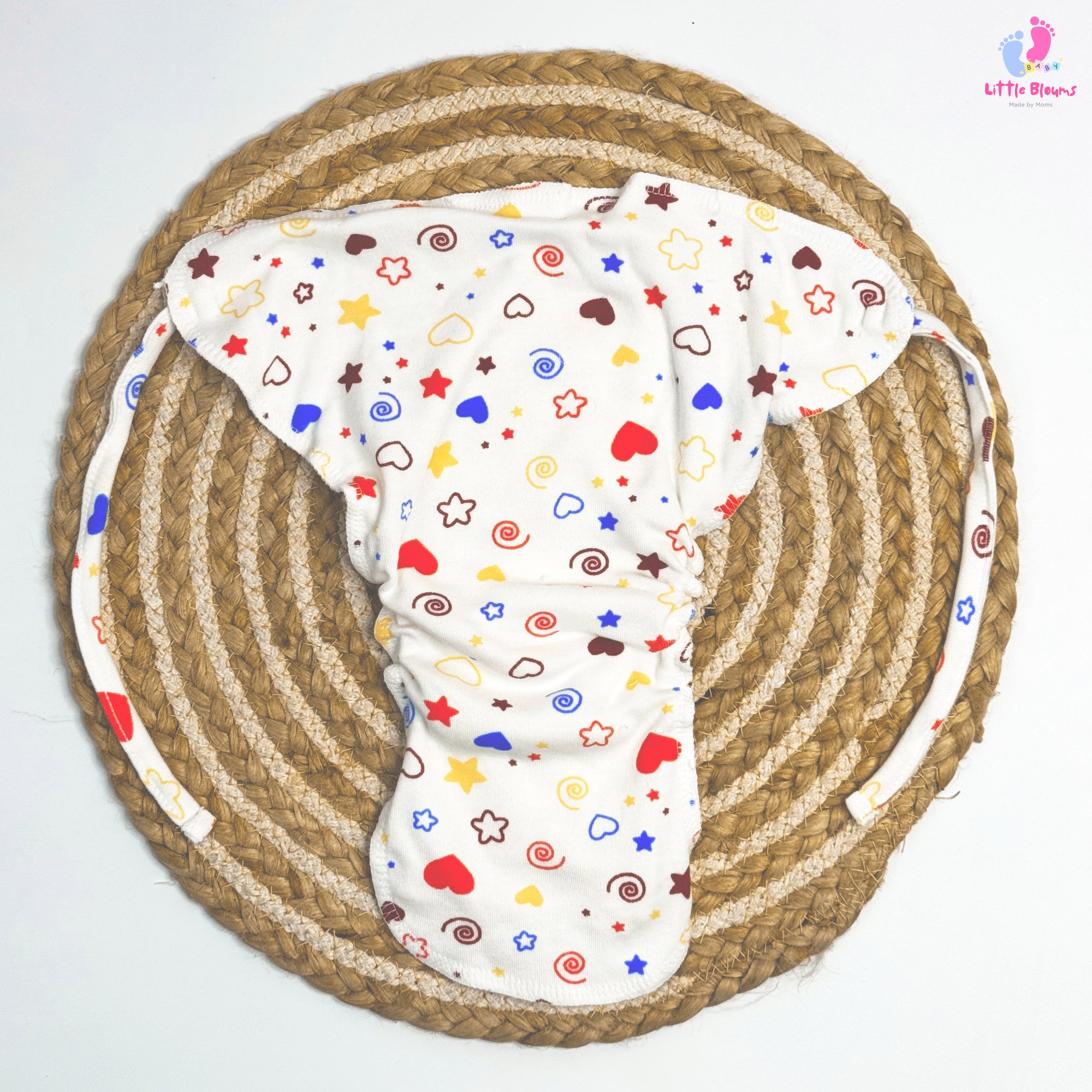 Padded Nappy - Hearts