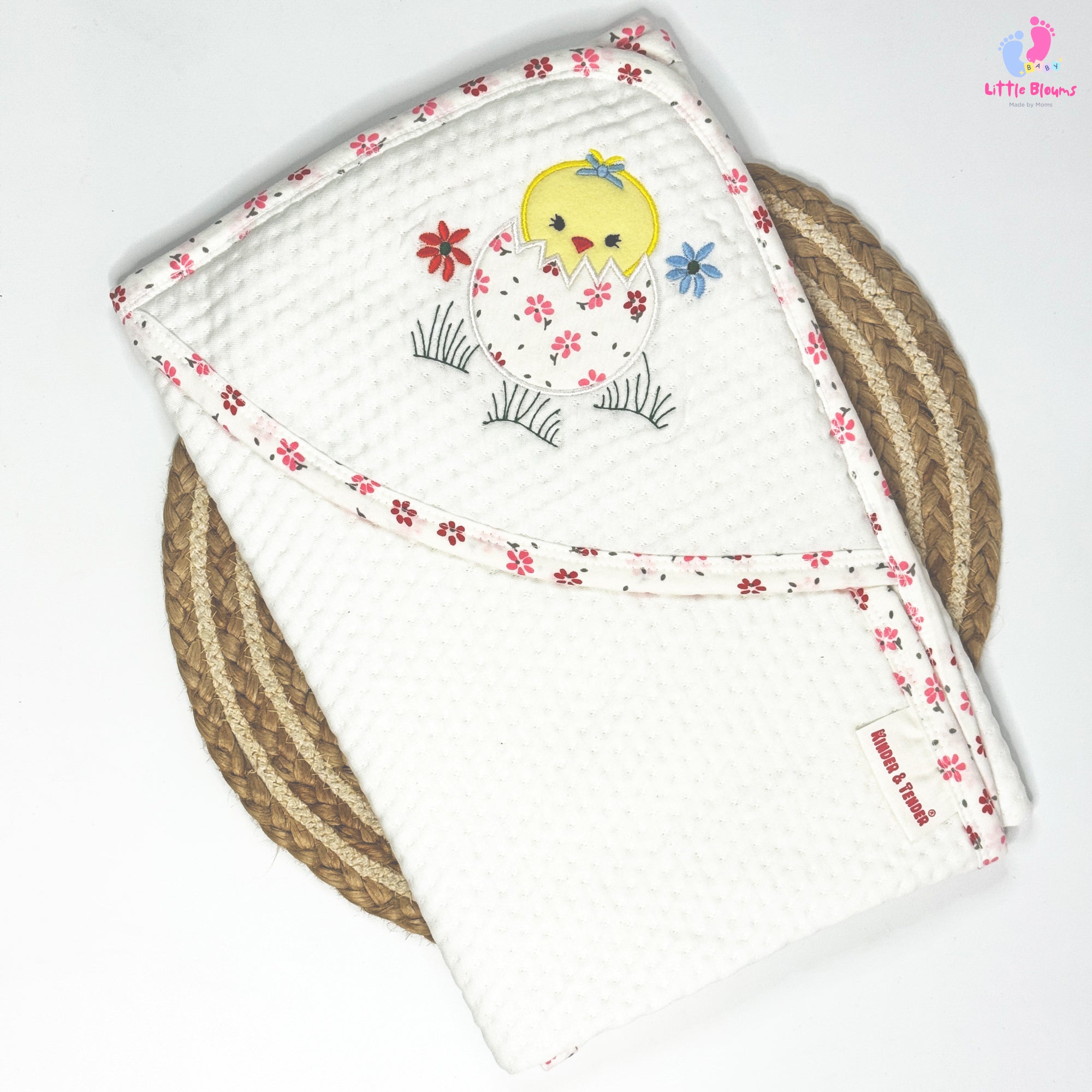 Recieving Towel - Flowers