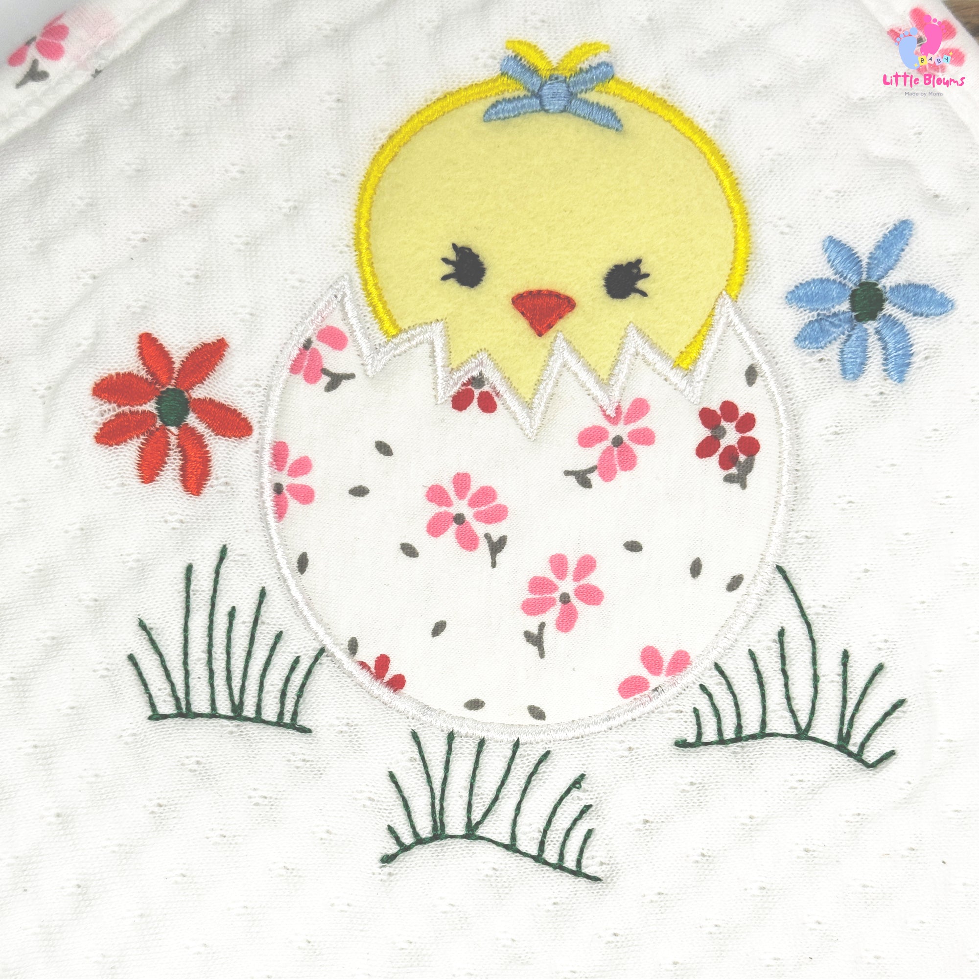 Recieving Towel - Flowers