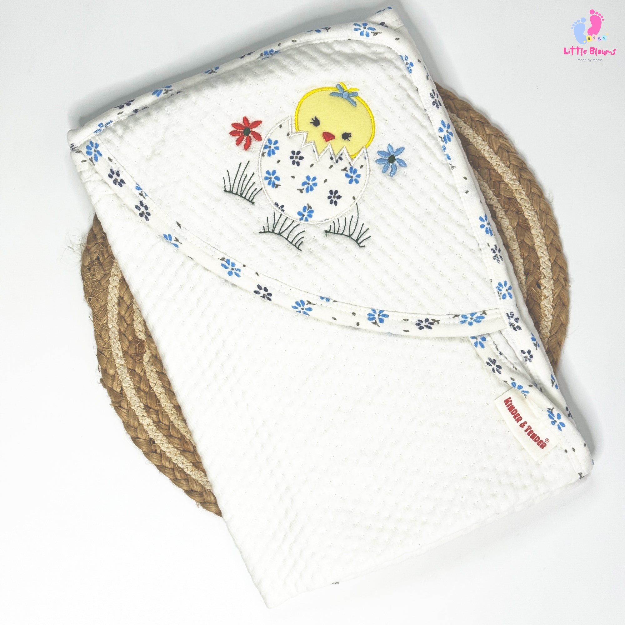 Recieving Towel - White