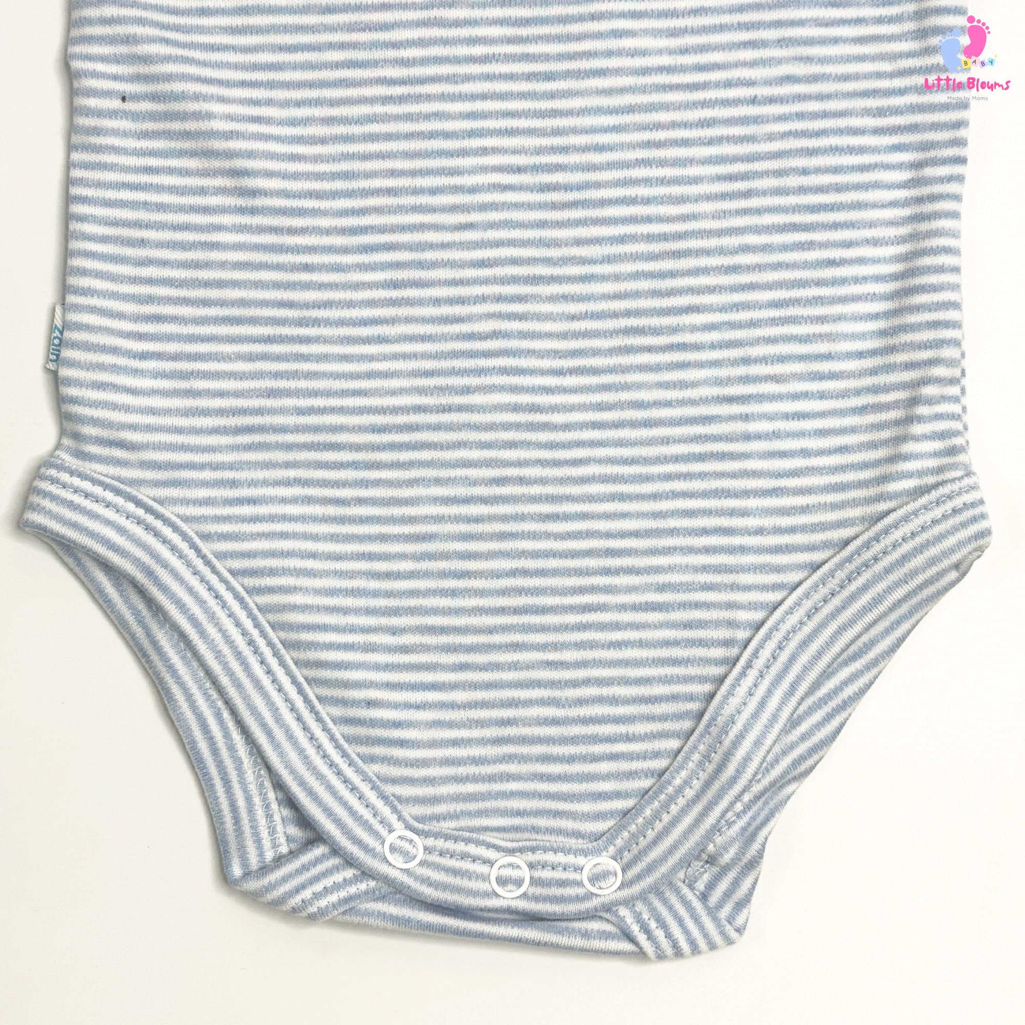 Sleeveless BodySuit - Blue Checked
