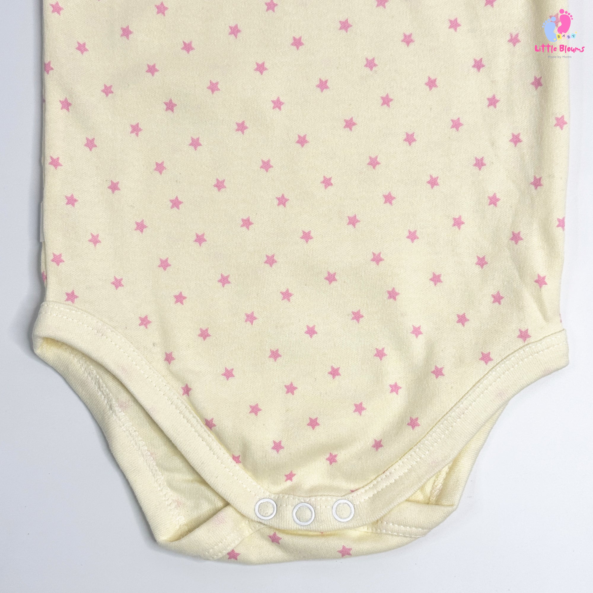 Sleeveless BodySuit - Pink Star
