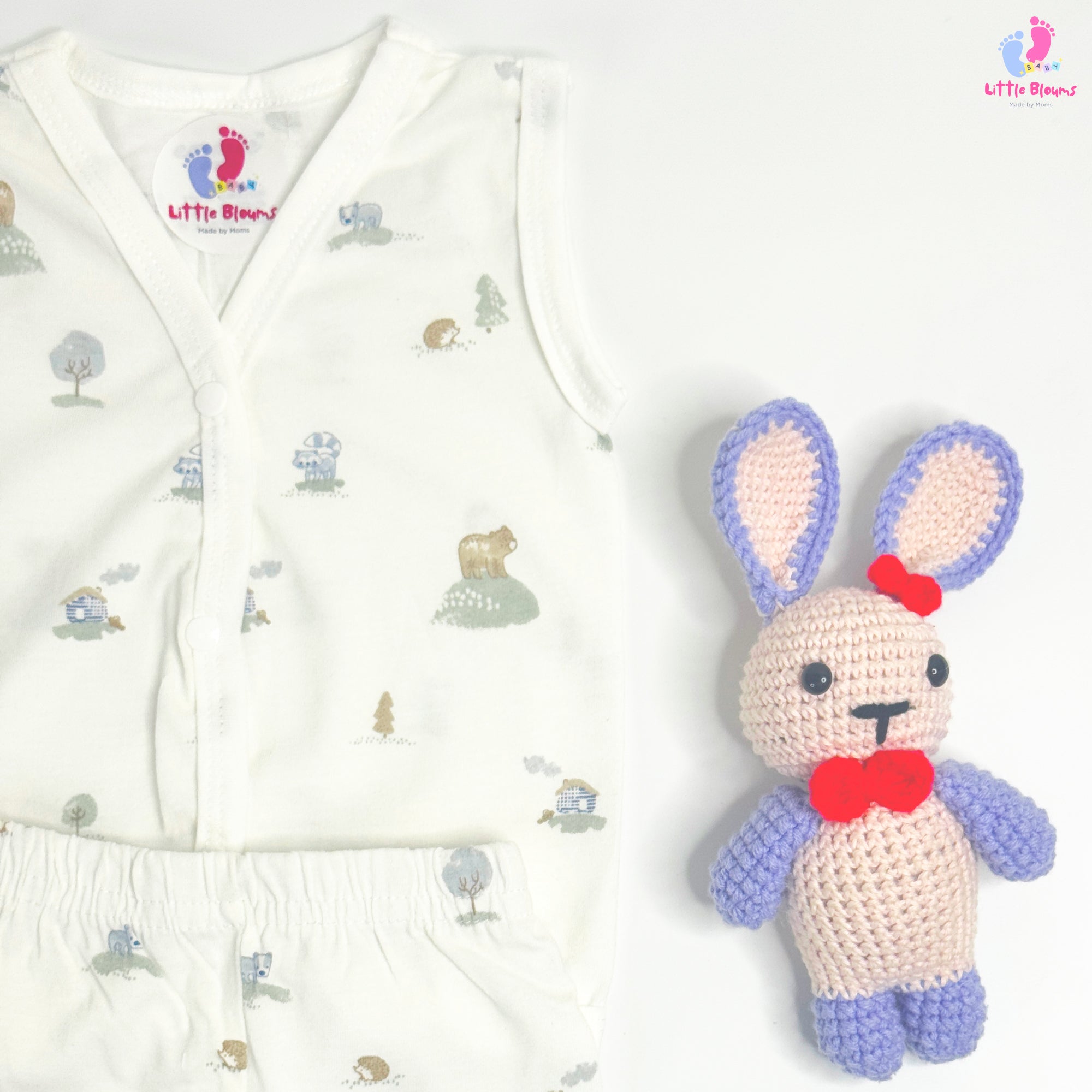 Sleeveless Set - Bear