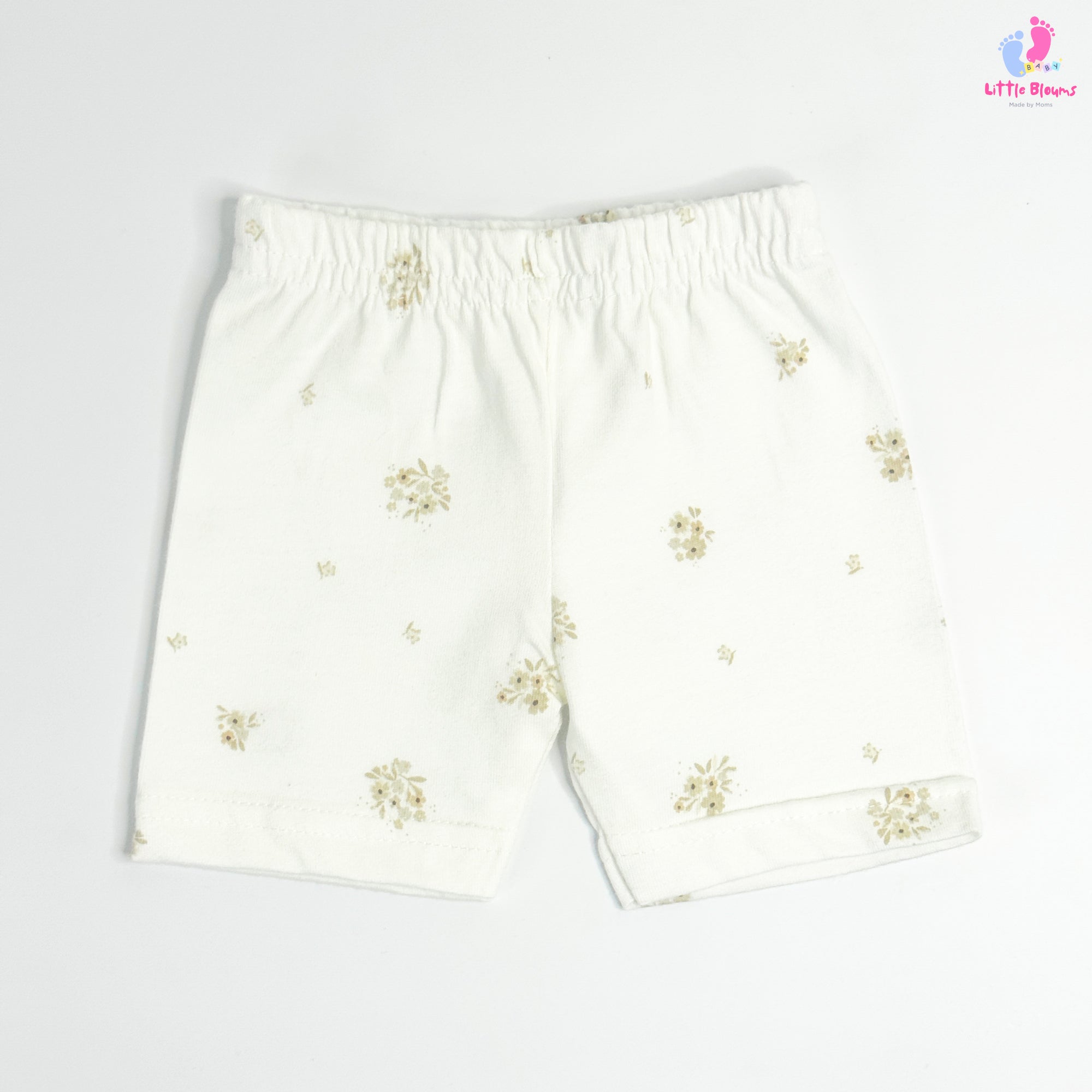 Sleeveless Set - Brown Flowers