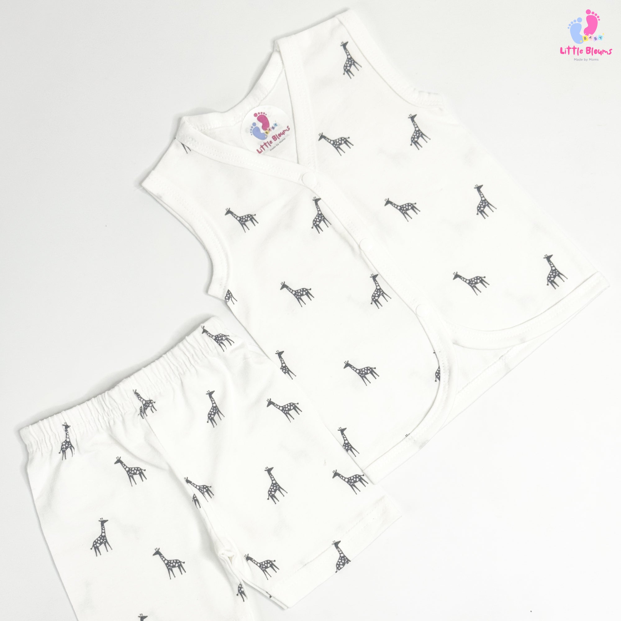 Sleeveless Set - Giraffe