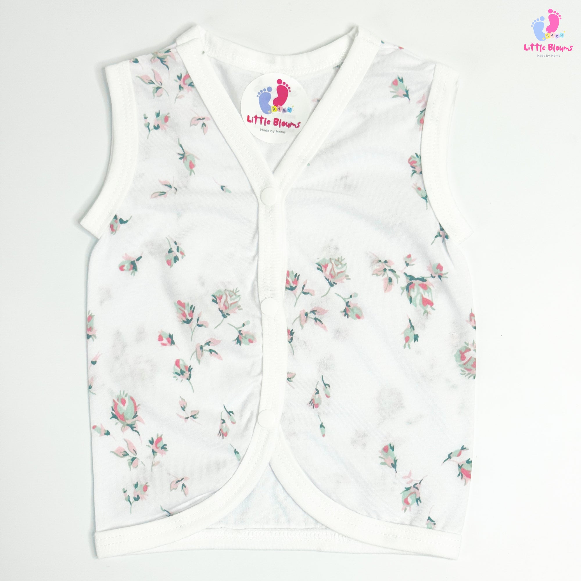 Sleeveless Set - Rose Flowers