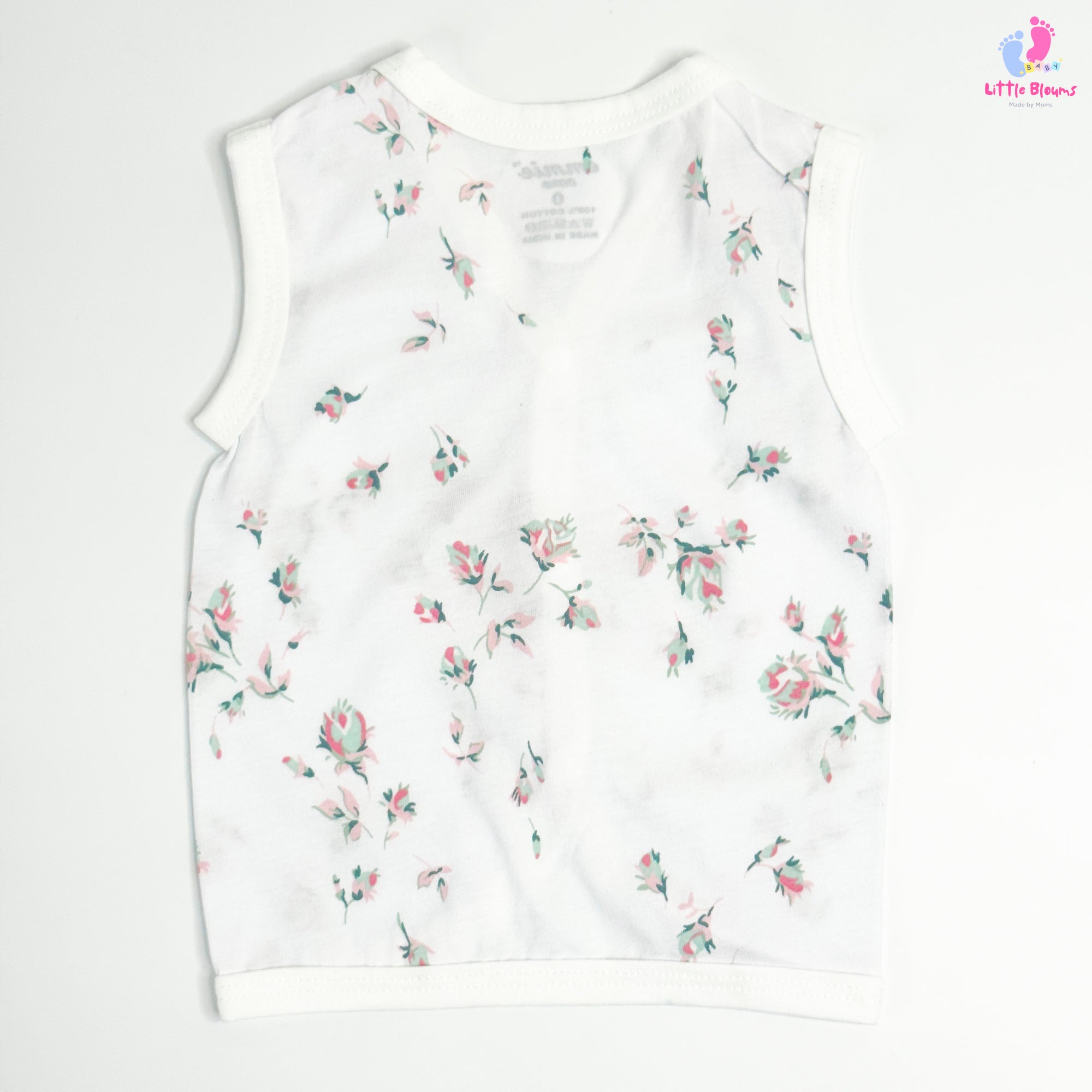 Sleeveless Set - Rose Flowers