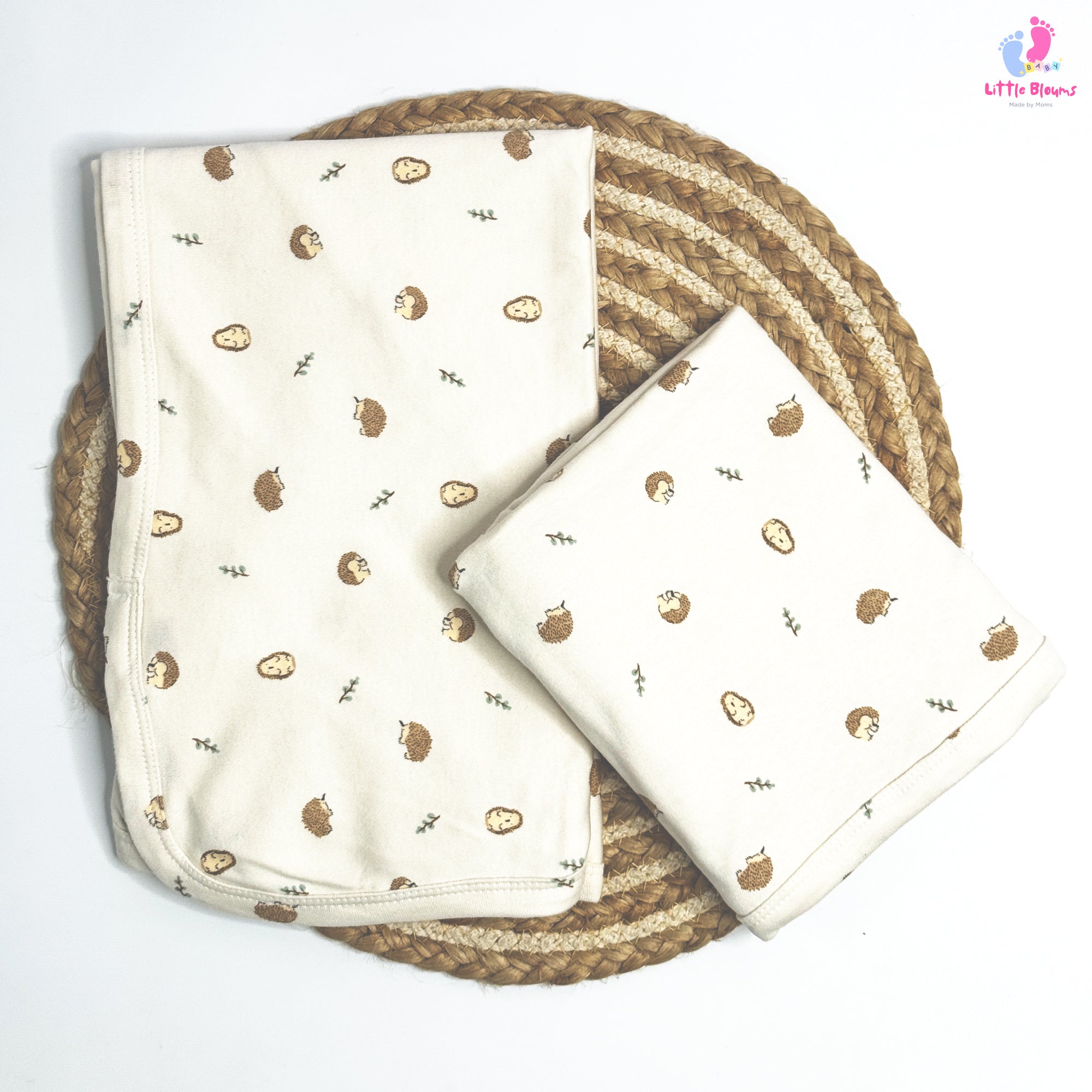 Single layer Hooded Towel - Porcupine