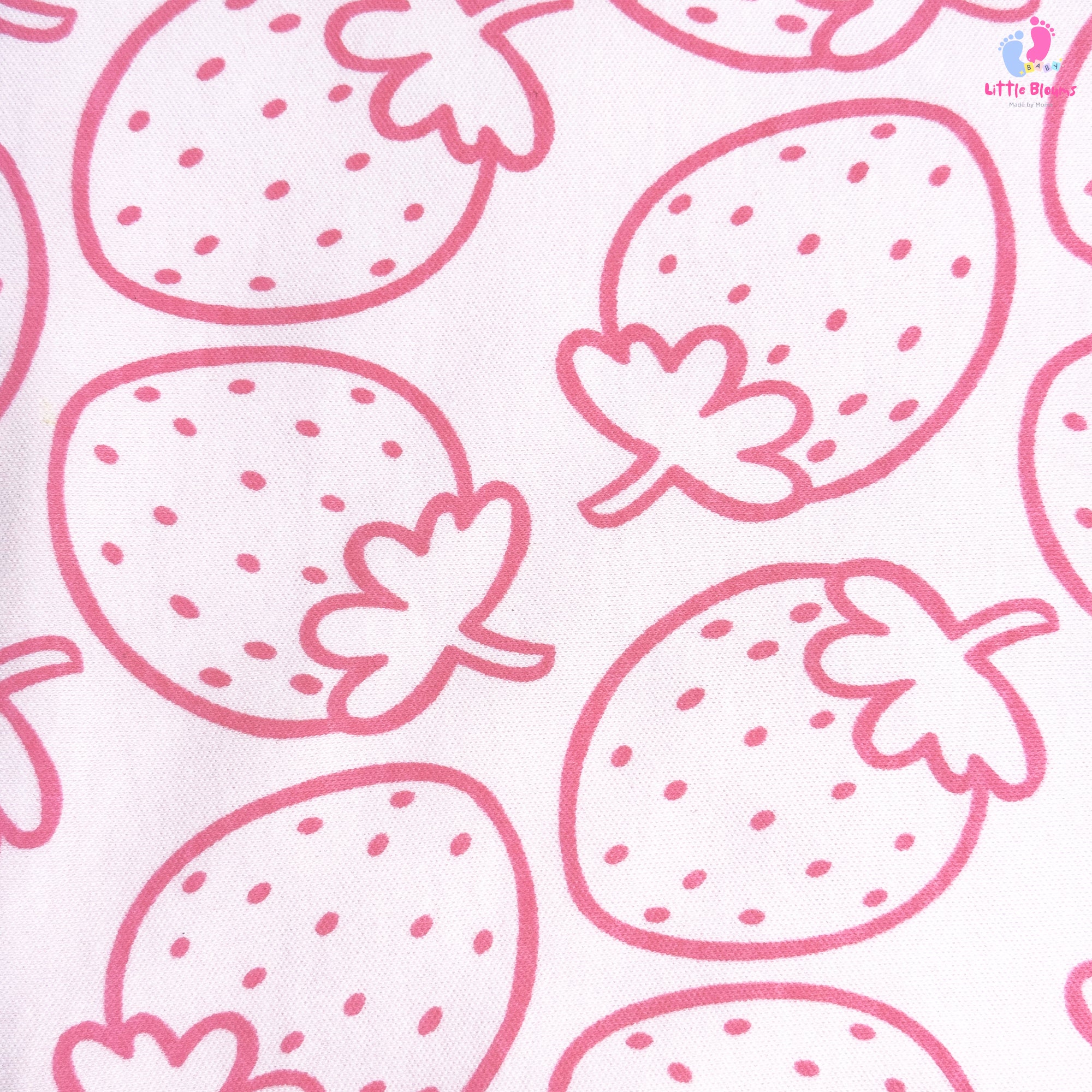 Single layer Hooded Towel - Strawberry