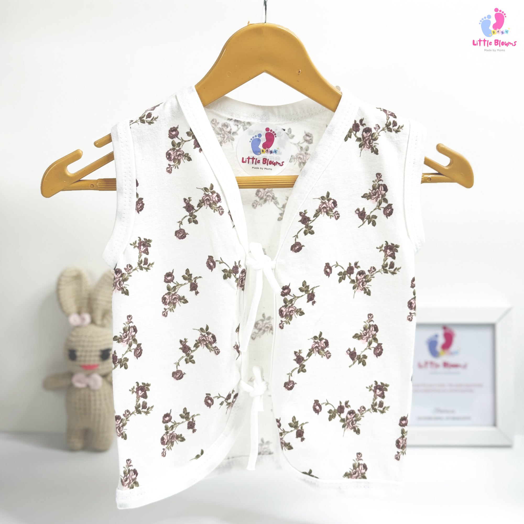 Front Tie jabla - Rose