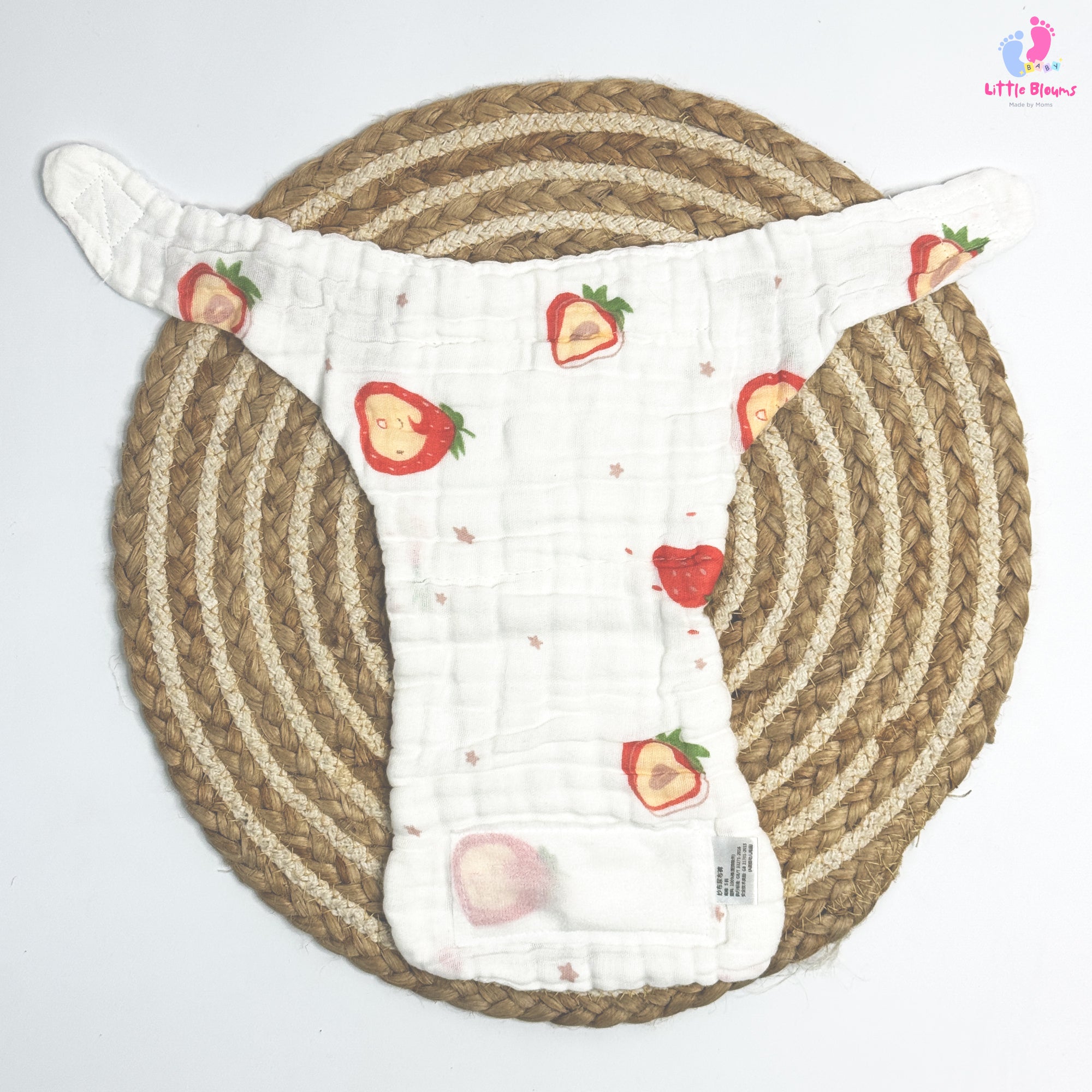 Velcro Nappy - Apple