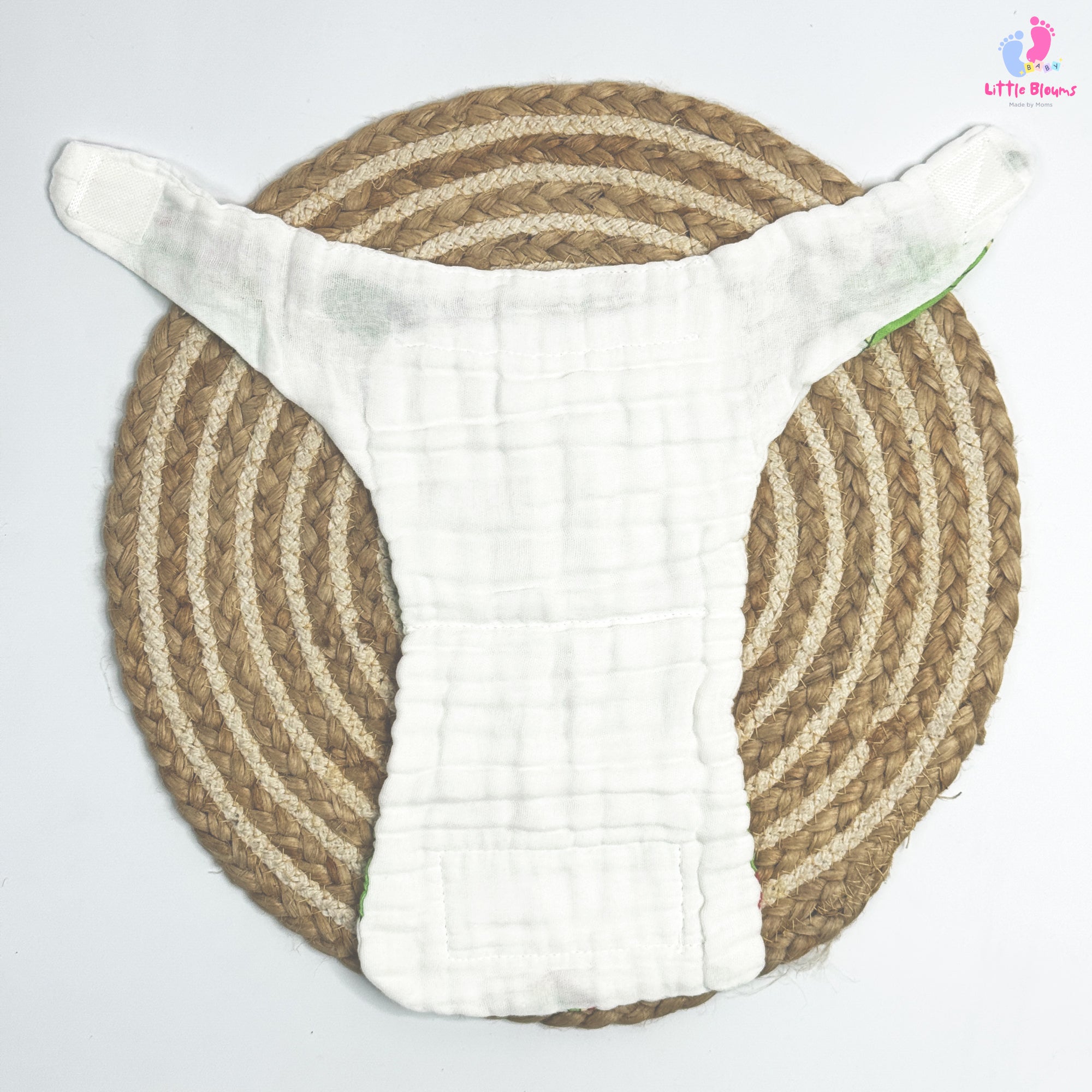 Velcro Nappy - Green Dino
