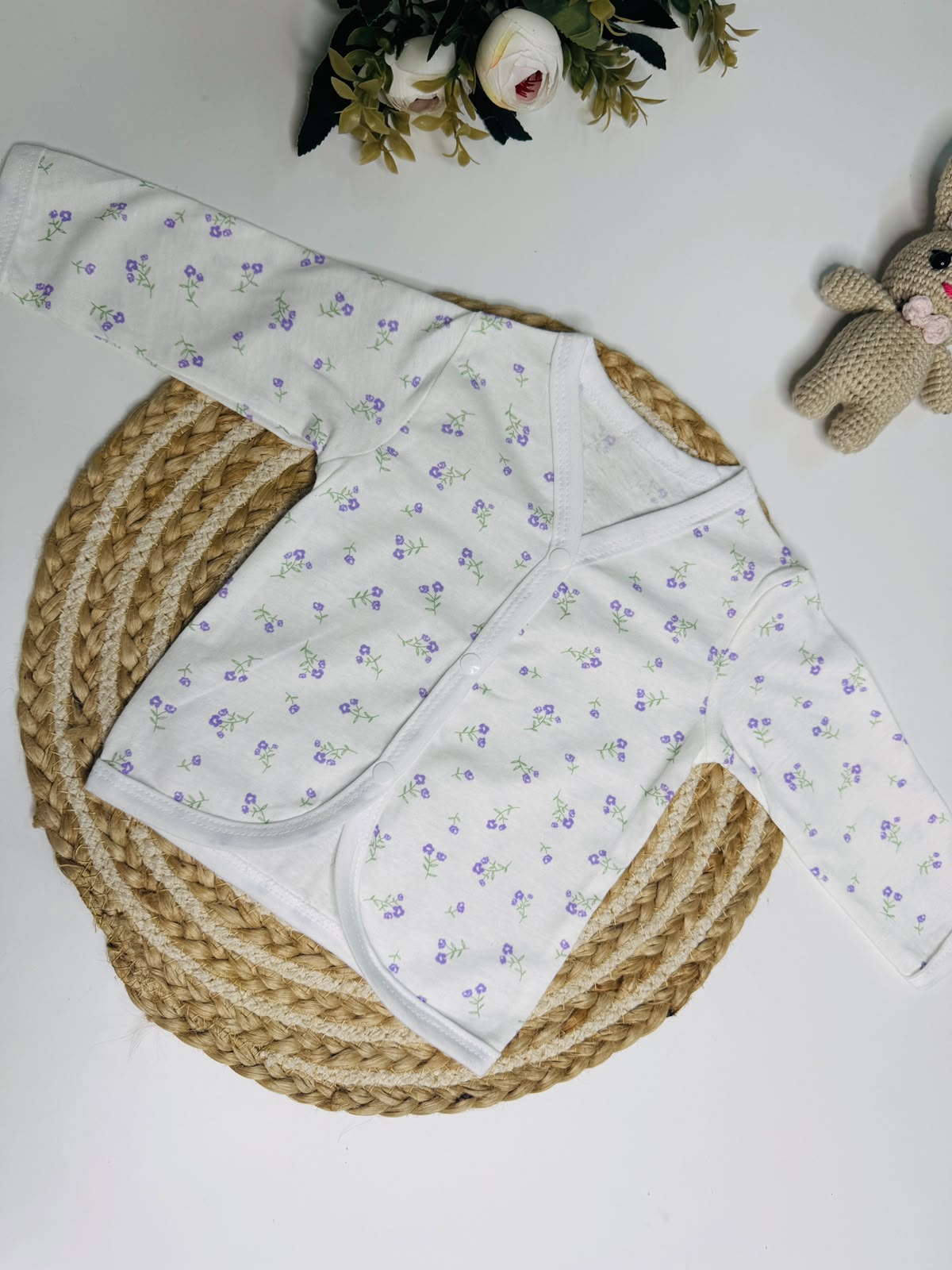 Full Sleeve Jabla - lavender flower